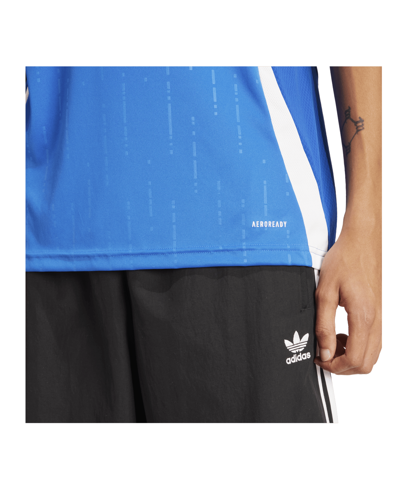 adidas Italien Trikot Home EM 2024 Blau - blau