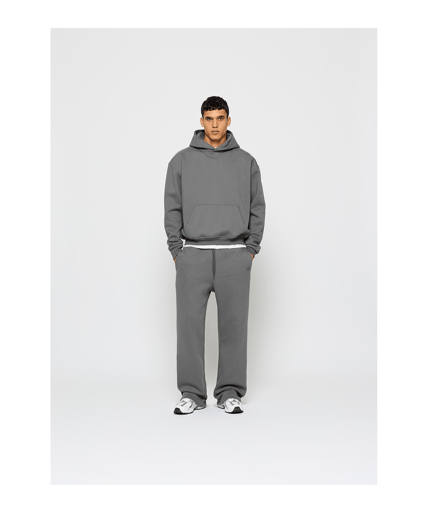 Burocs Essential Open Leg Jogginghose Grau - grau