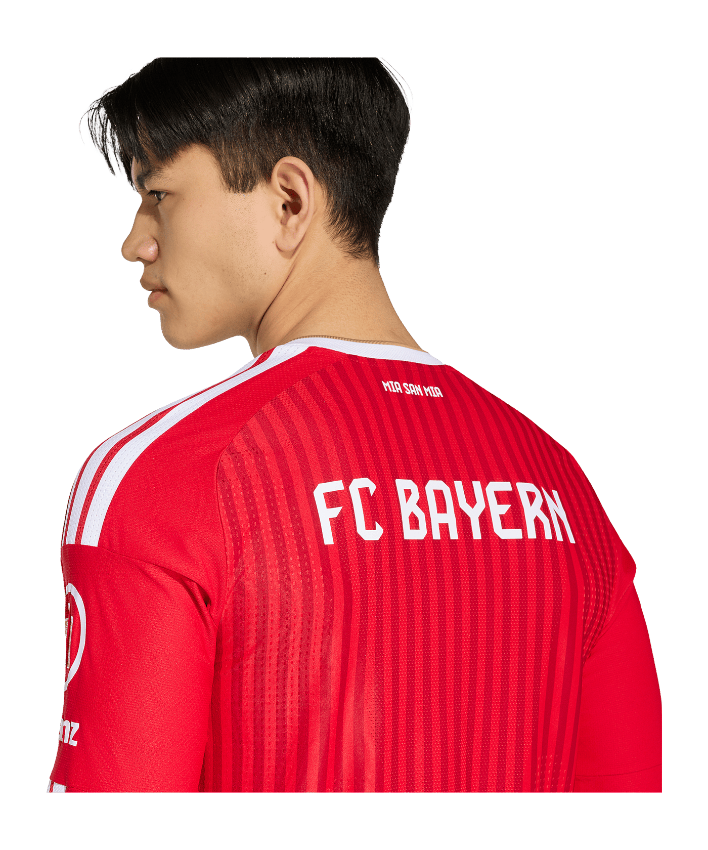 adidas FC Bayern München Authentic Trikot Langarm Home 2026/2027 Rot - rot