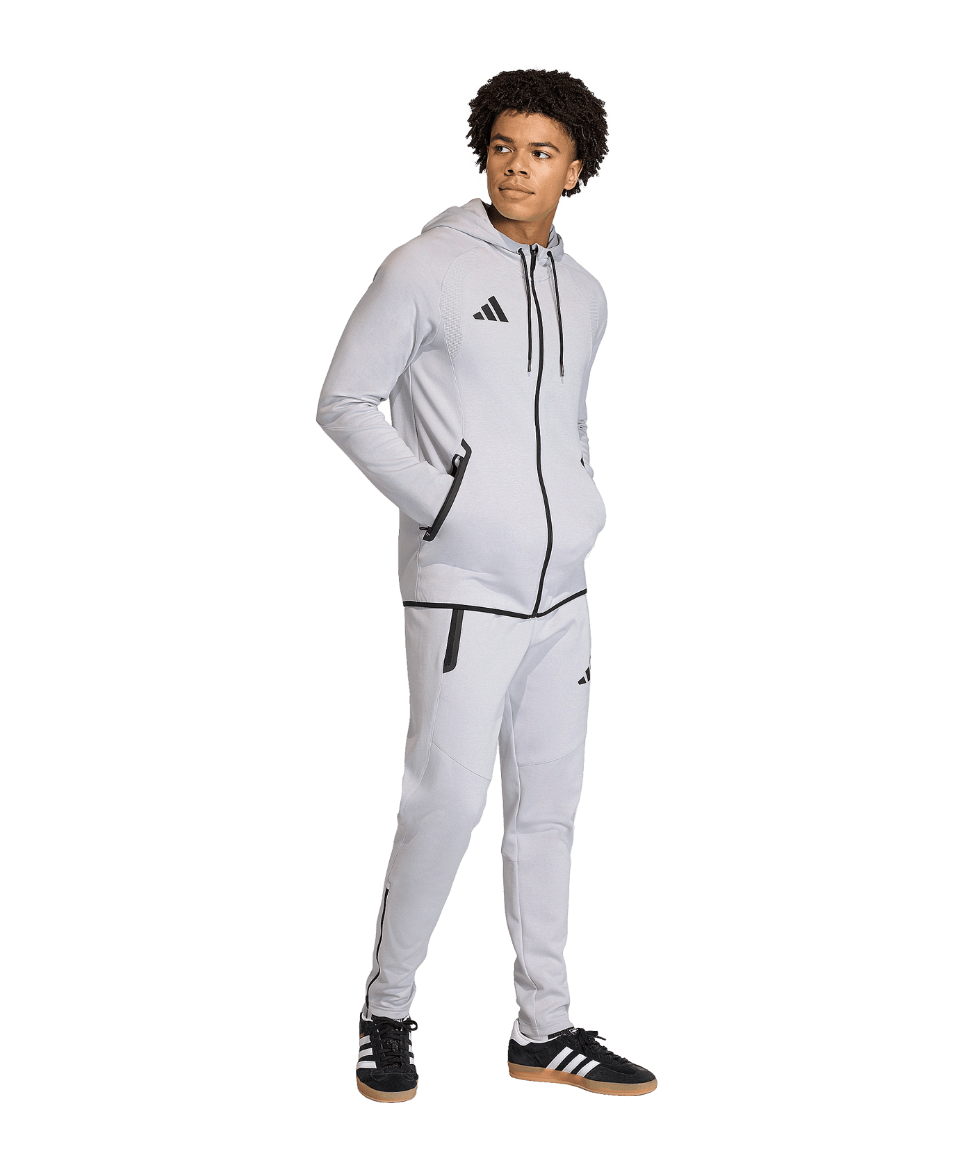 adidas Tiro Travel Jogginghose Grau - grau