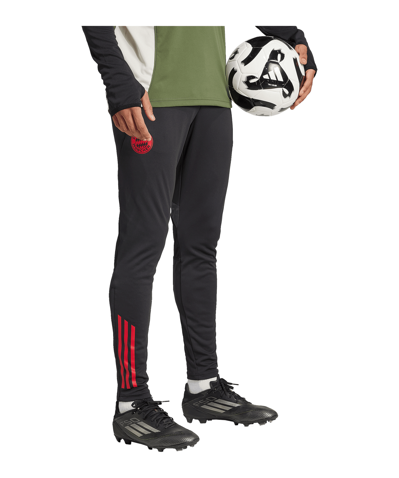 adidas FC Bayern München Tiro25 European Competition Trainingshose 2025/2026 Schwarz - schwarz