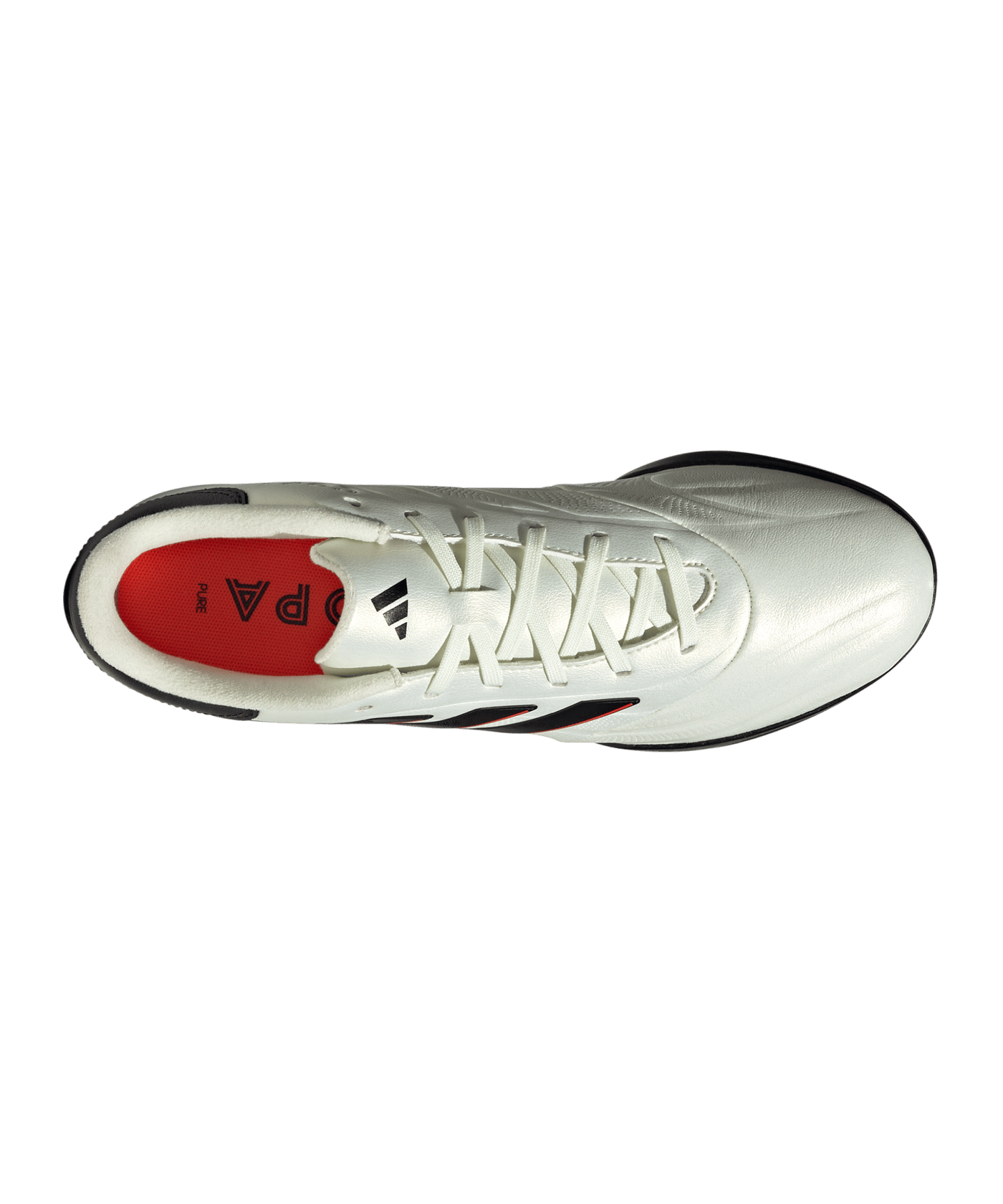adidas COPA Pure 2 League TF Solar Energy Weiss - weiss