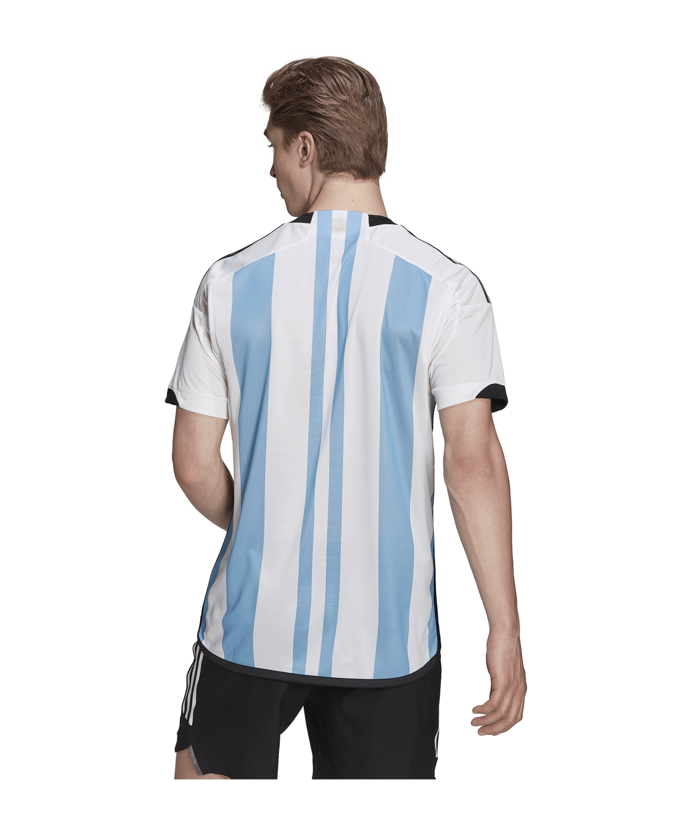 adidas Argentinien Trikot Home WM 2022 Weiss Blau - weiss
