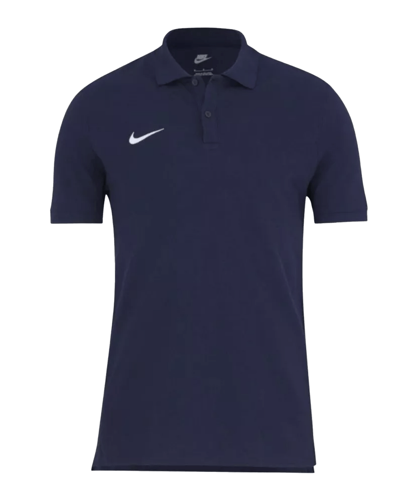 Nike Team Cotton Poloshirt Blau F451 - blau