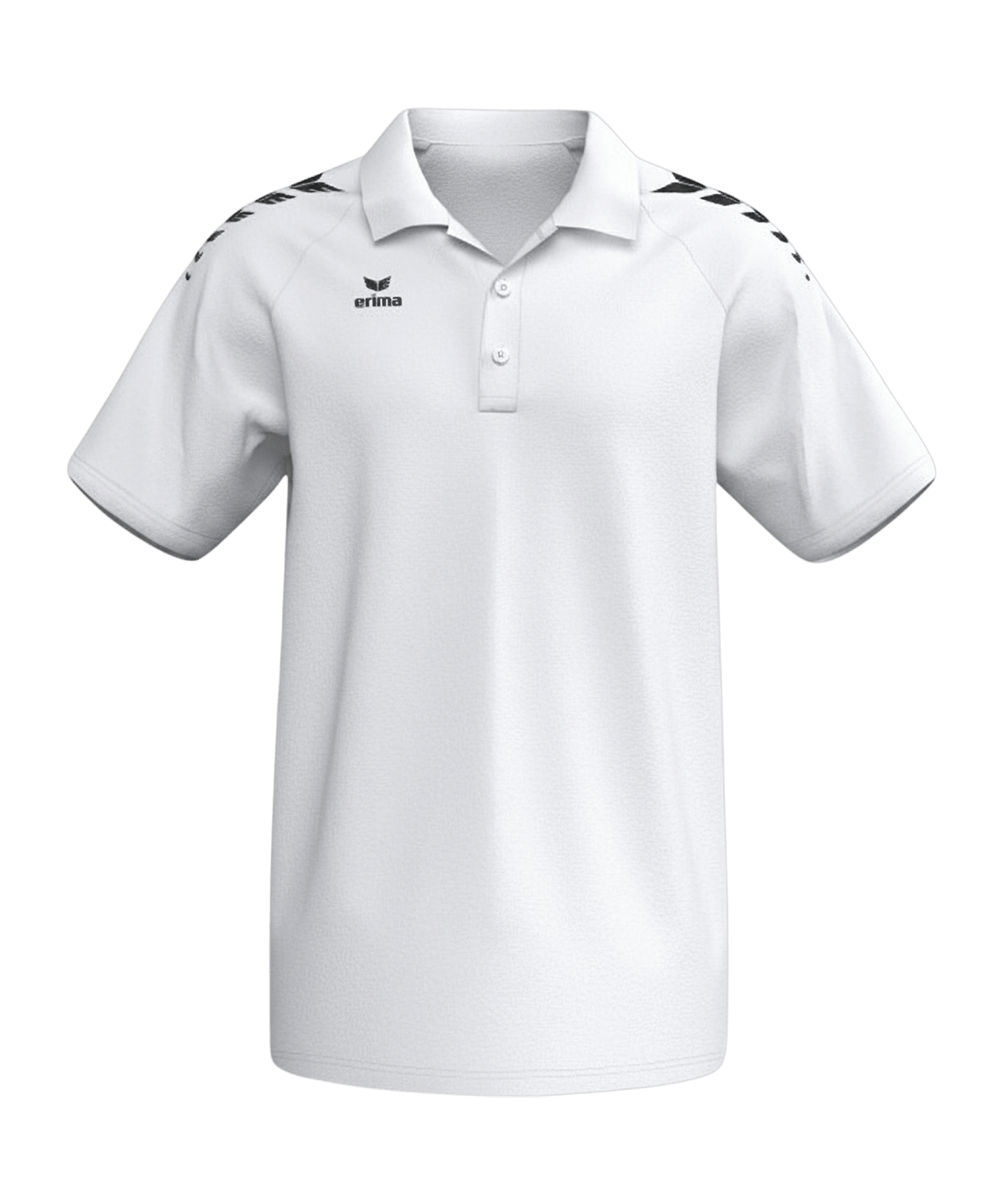 Erima CMPT Wings Polo Weiß Fweissschwarz - weiss