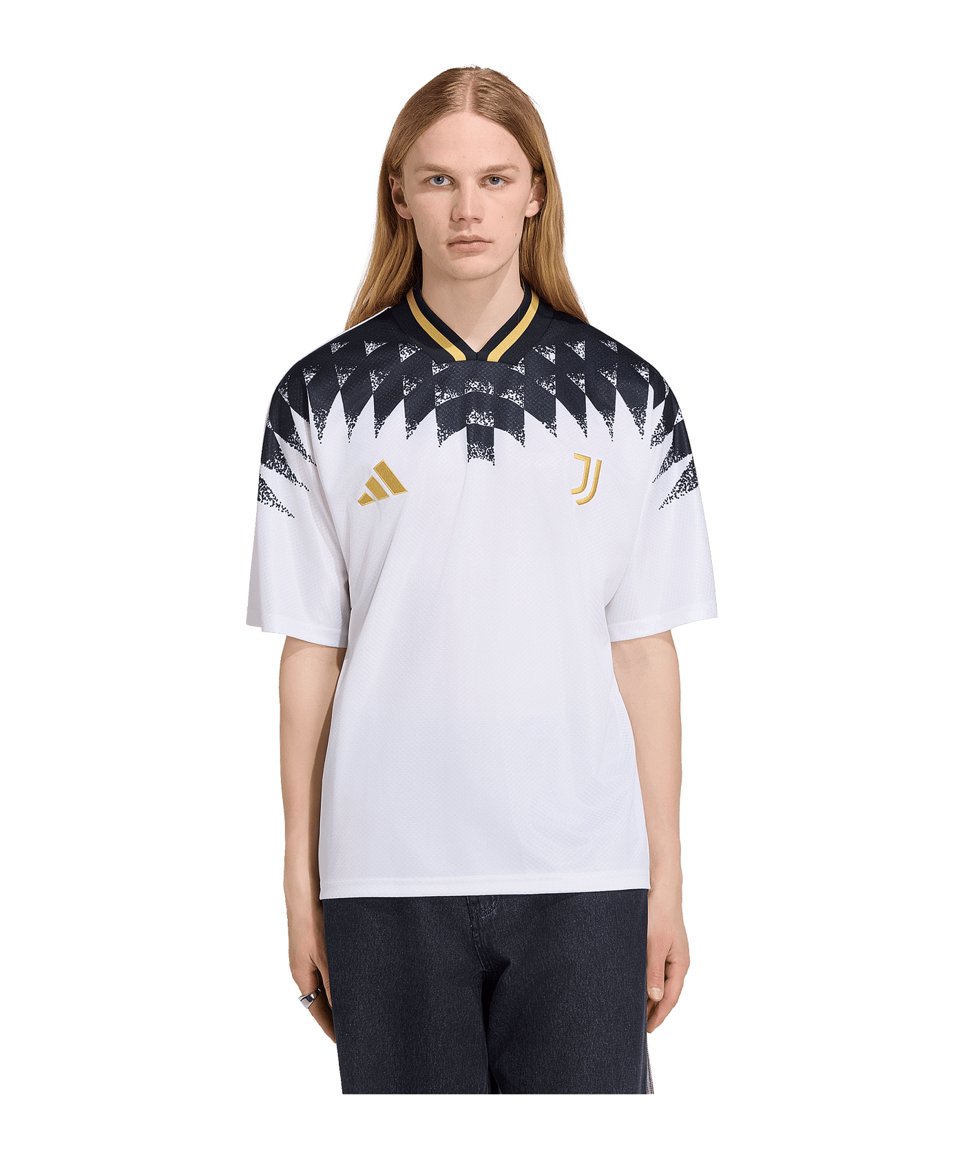 adidas Juventus Turin Stadium Trikot Weiß - weiss