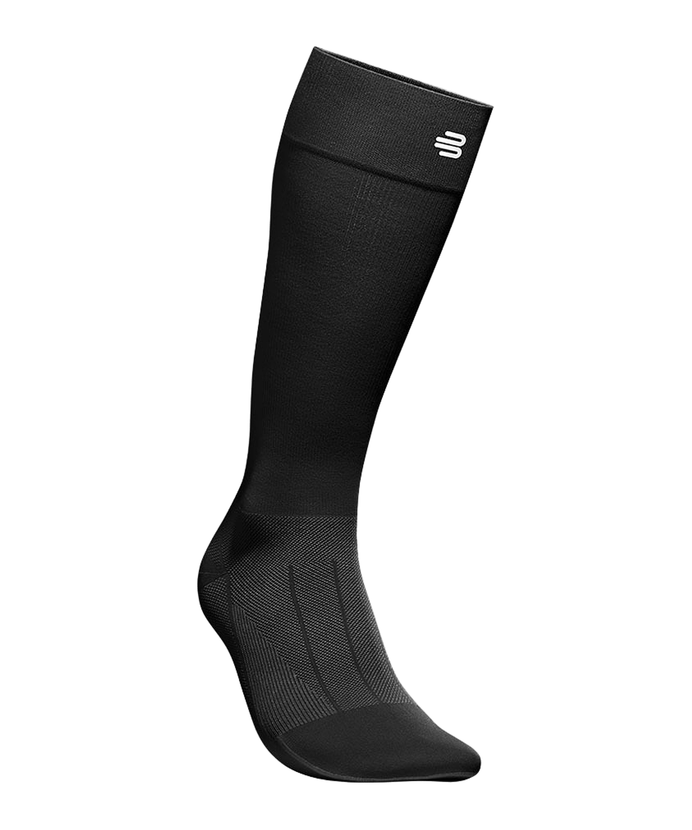 Bauerfeind Sports Compression Socken 35-40 Schwarz - schwarz