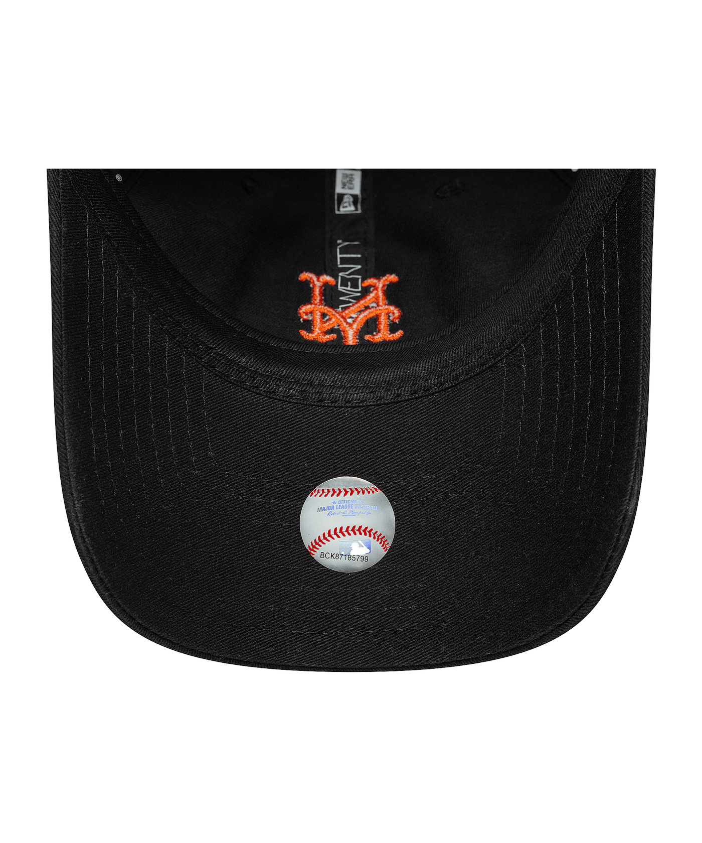 New Era Washed Script 9Twenty Neymet Cap Schwarz - schwarz