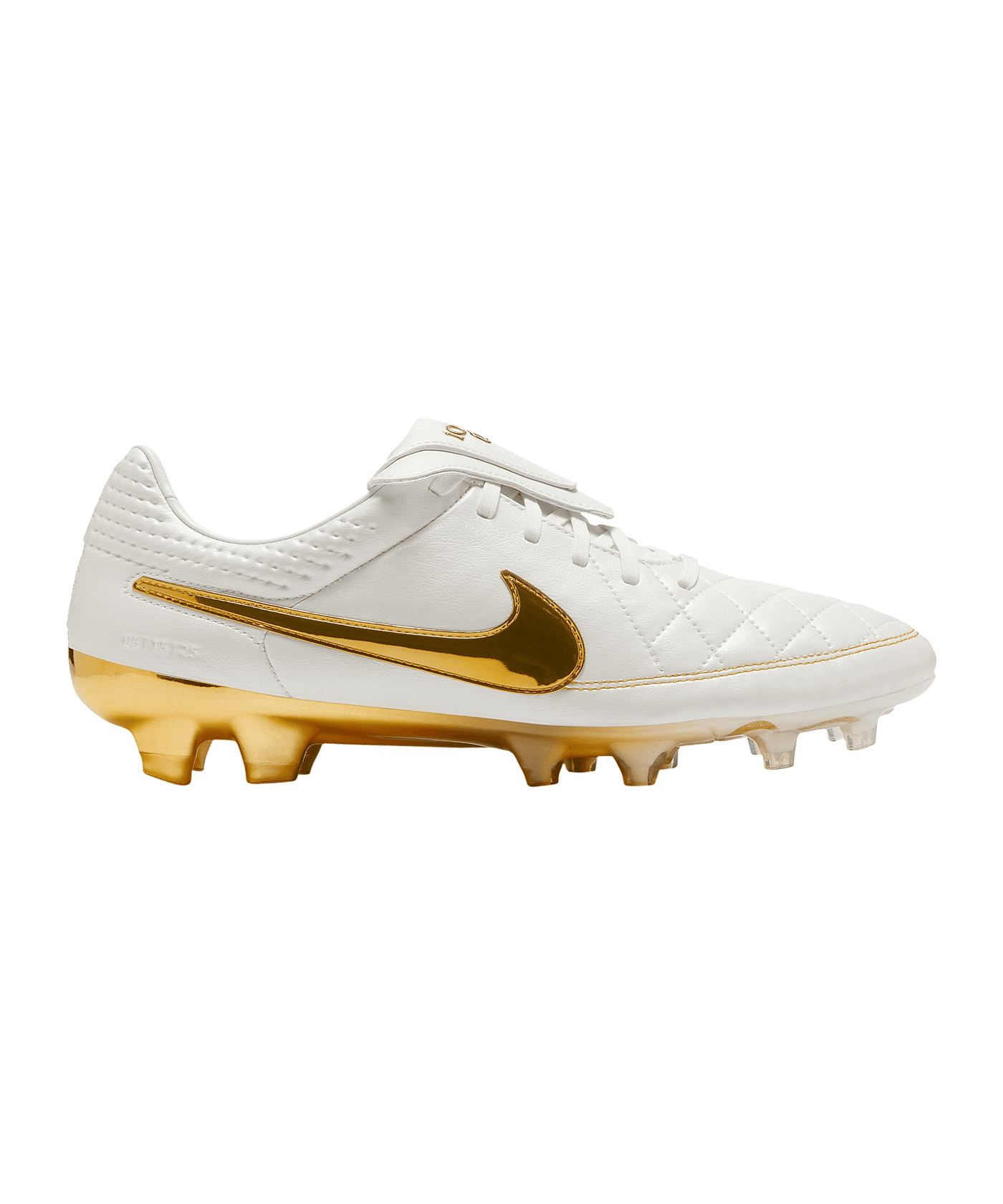 Nike Tiempo Legend FG Touch of Gold Weiß F100 - weiss