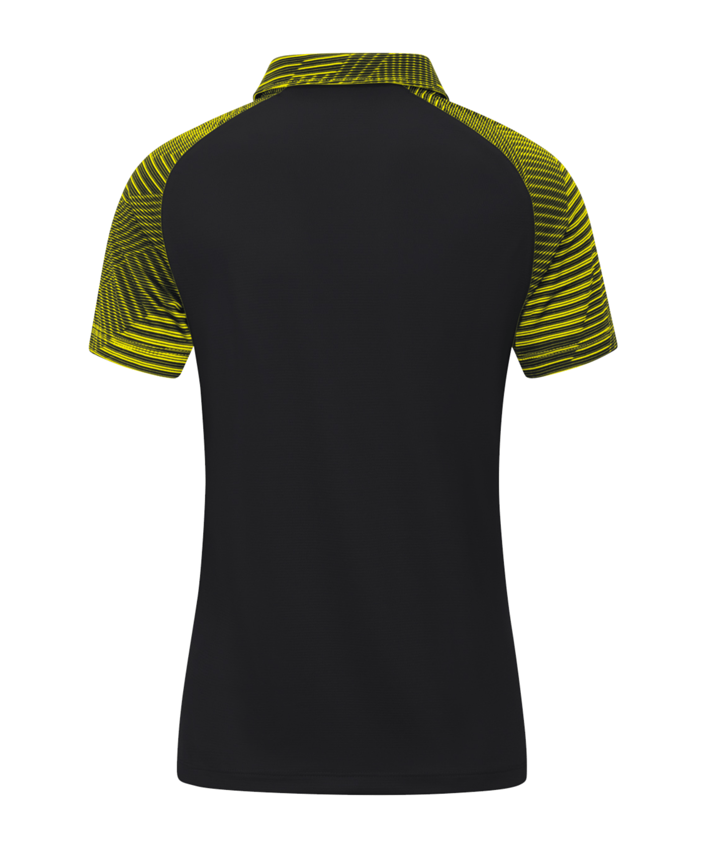 JAKO Performance Poloshirt Damen Schwarz Gelb F808 - schwarz