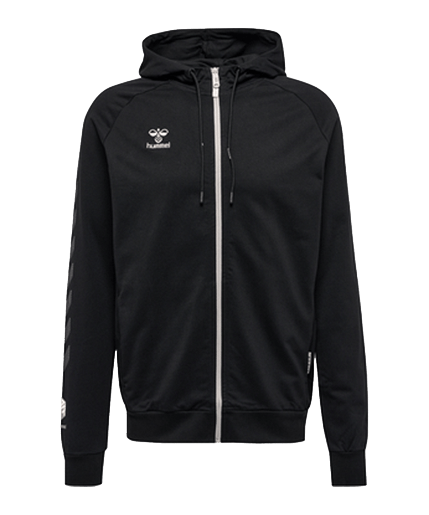 Hummel Move Grid Zip Hoody Schwarz F2001 - schwarz