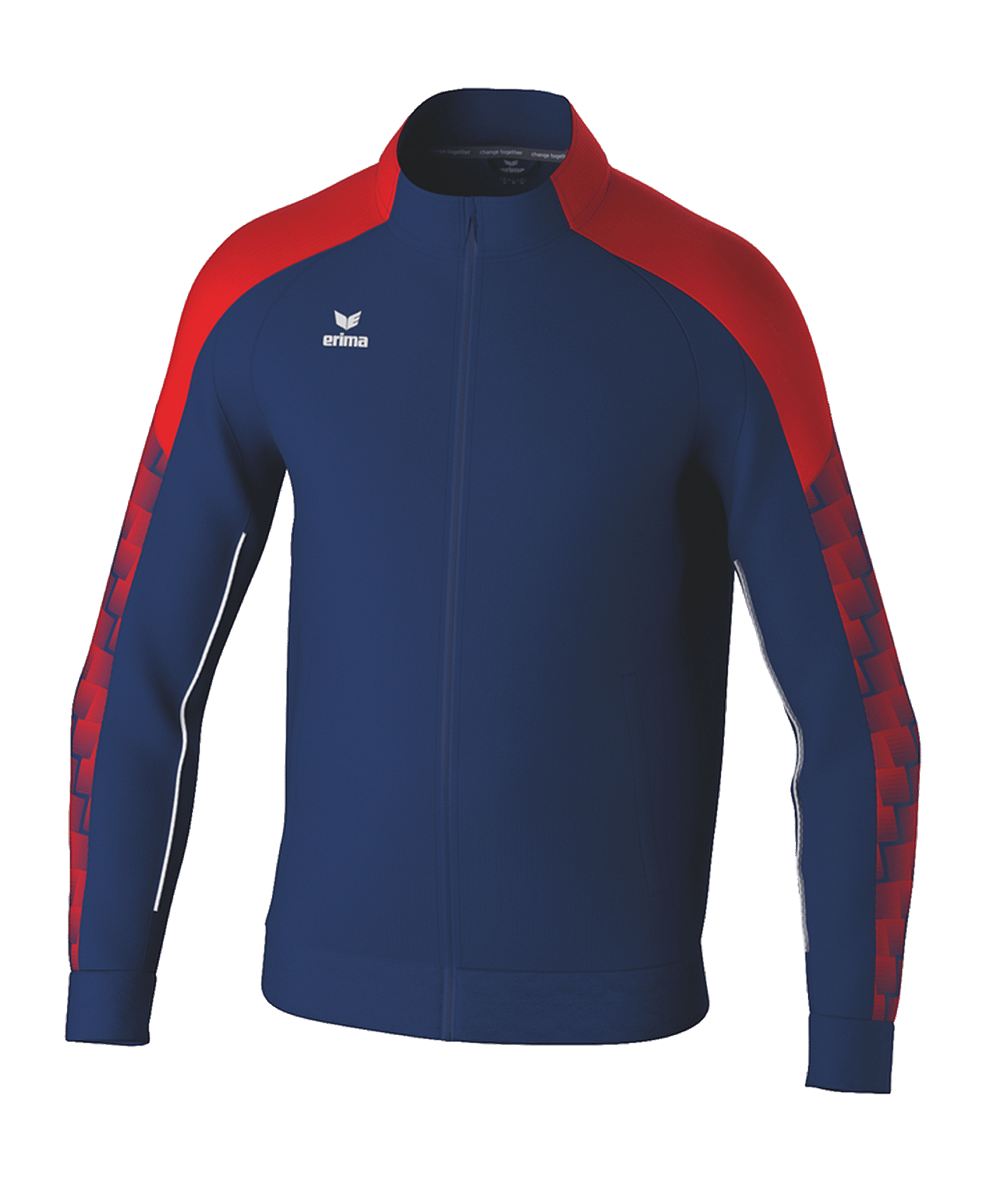 Erima Evo Star Trainingsjacke Blau Fnewnavyrot - blau