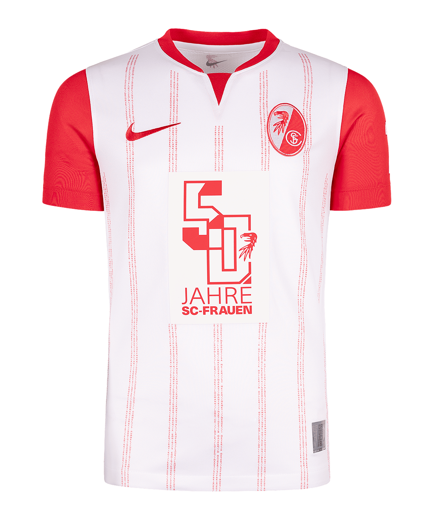 Nike SC Freiburg Sondertrikot 50 Jahre SC-Frauen Trikot Kids Weiß F100 - weiss