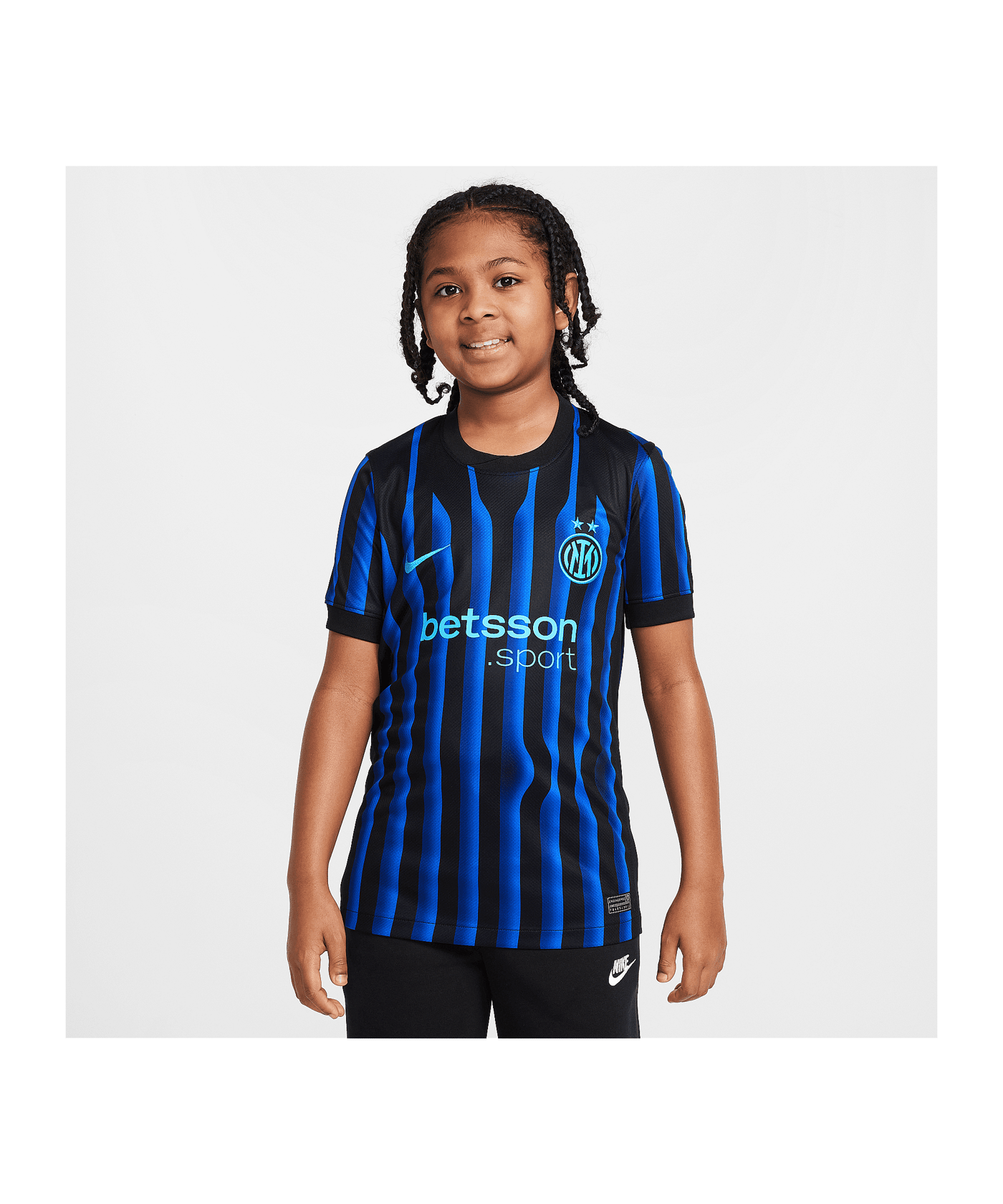 Nike Inter Mailand Trikot Home 2025/2026 Kids Blau F439 - blau