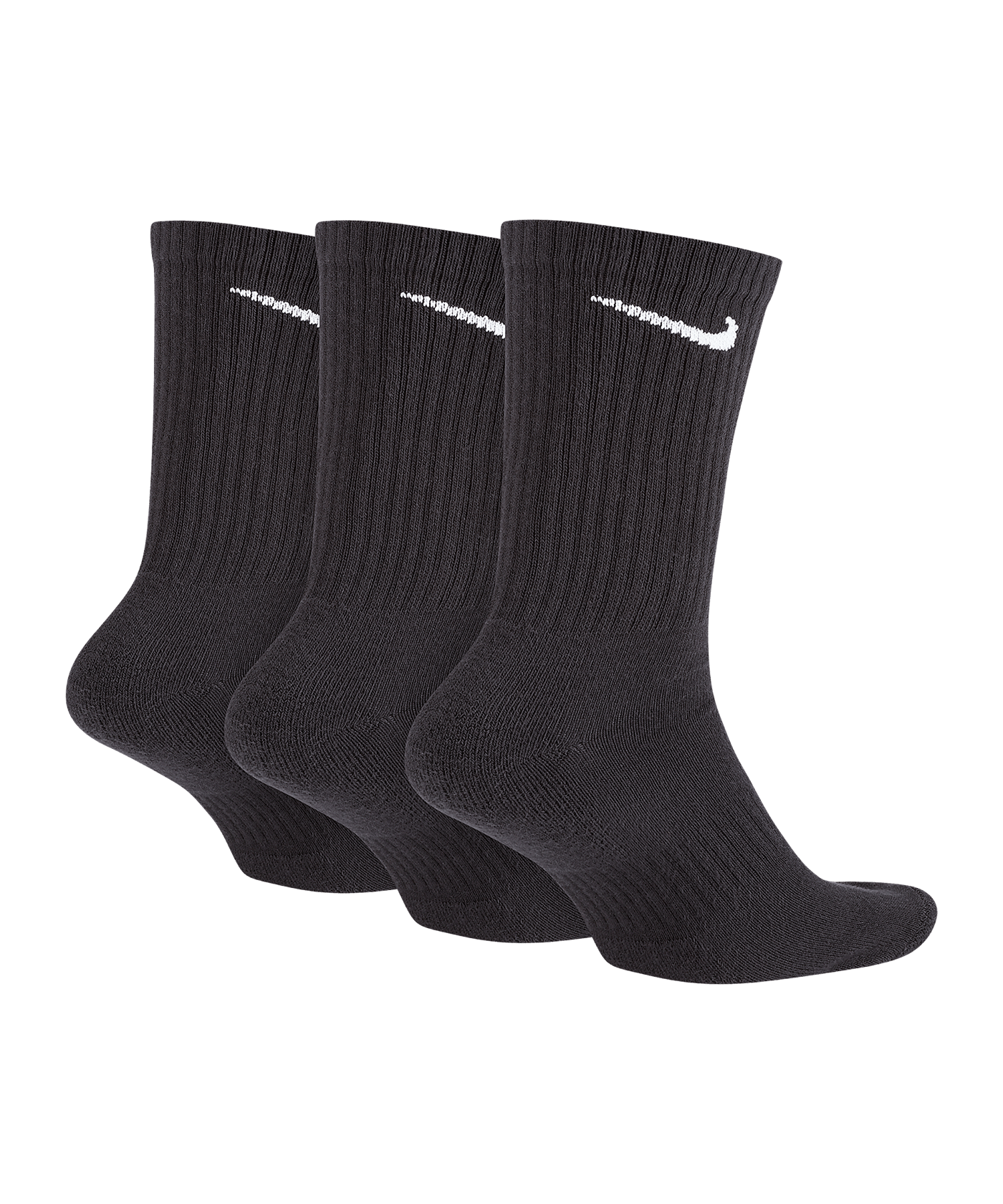 Nike Everyday Cushion Crew 3er Pack Socken F010 - schwarz