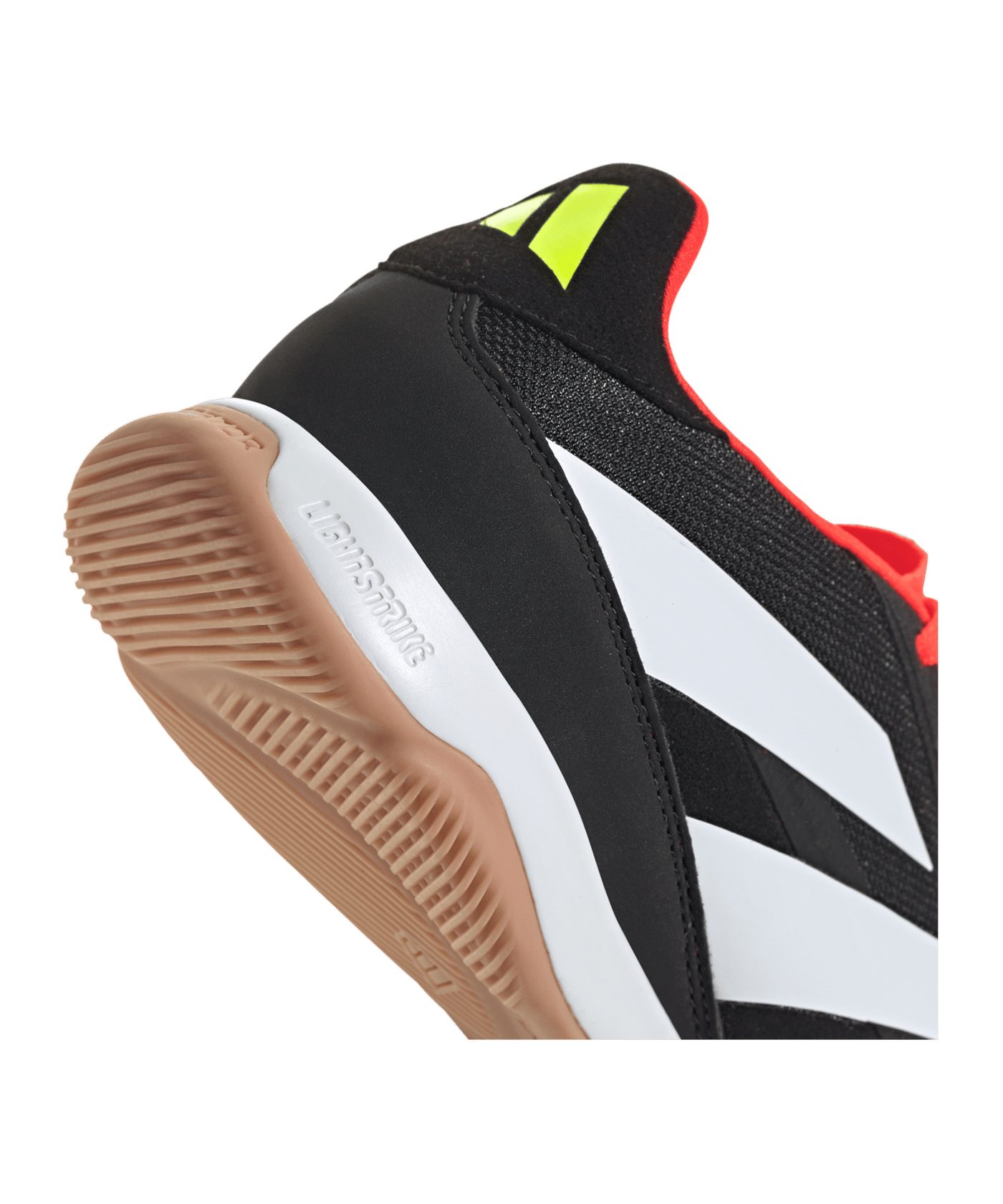 adidas Predator League IN Halle Solar Energy Schwarz Weiss Rot - schwarz