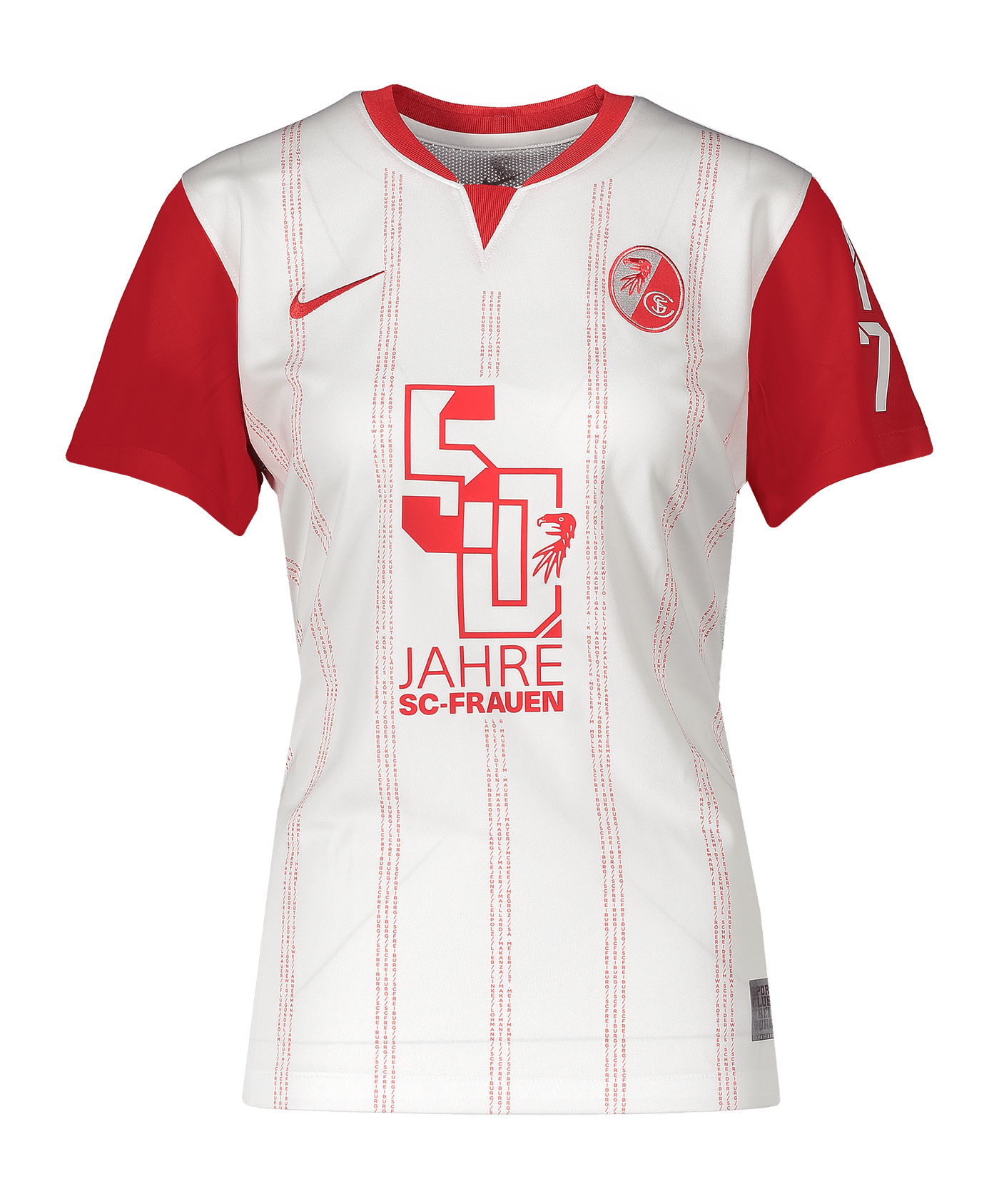 Nike SC Freiburg Sondertrikot 50 Jahre SC-Frauen Trikot Damen Weiß F100 - weiss
