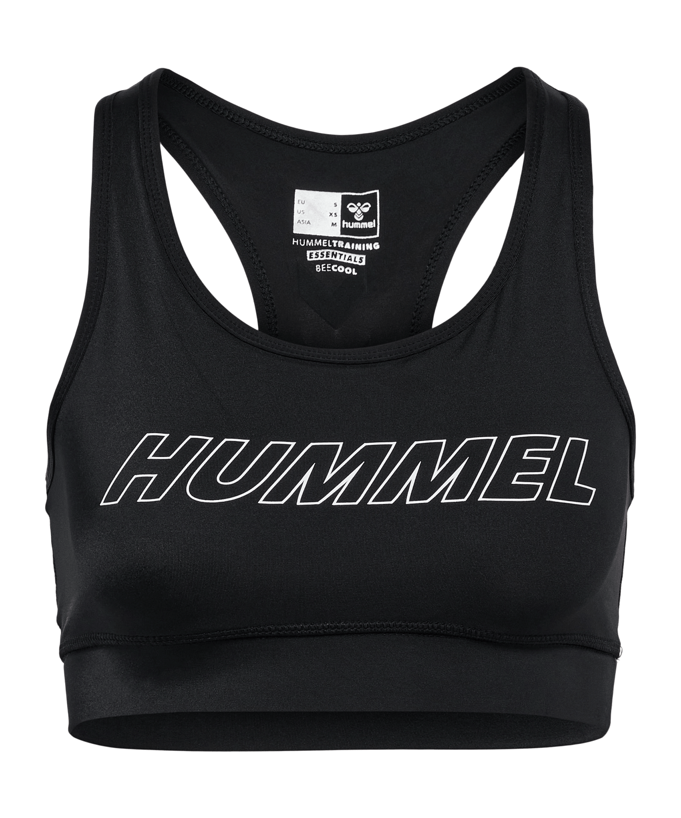 Hummel hmlTE Tola Sport-BH Damen Schwarz F2001 - schwarz