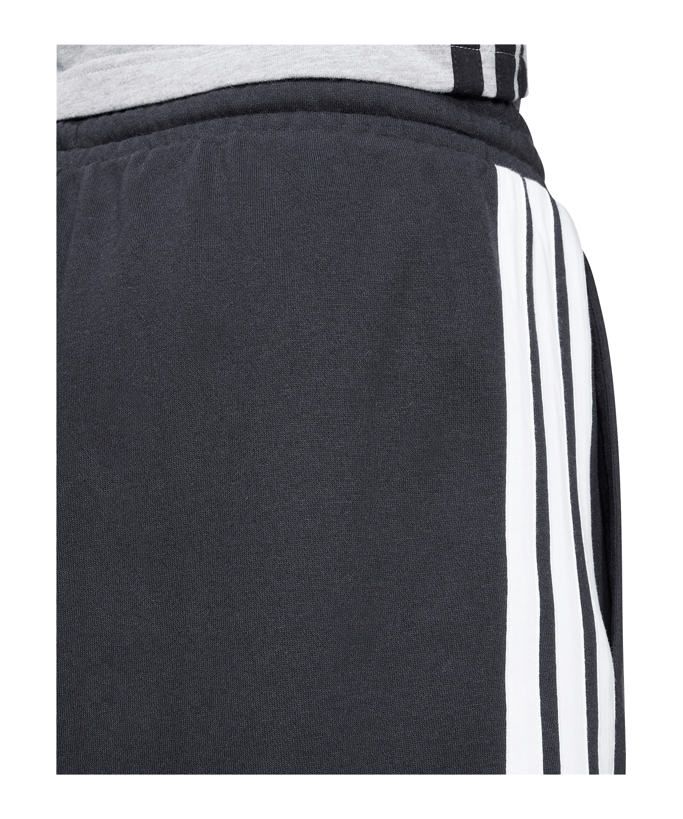 adidas Essential 3 Stripes Short Schwarz - schwarz