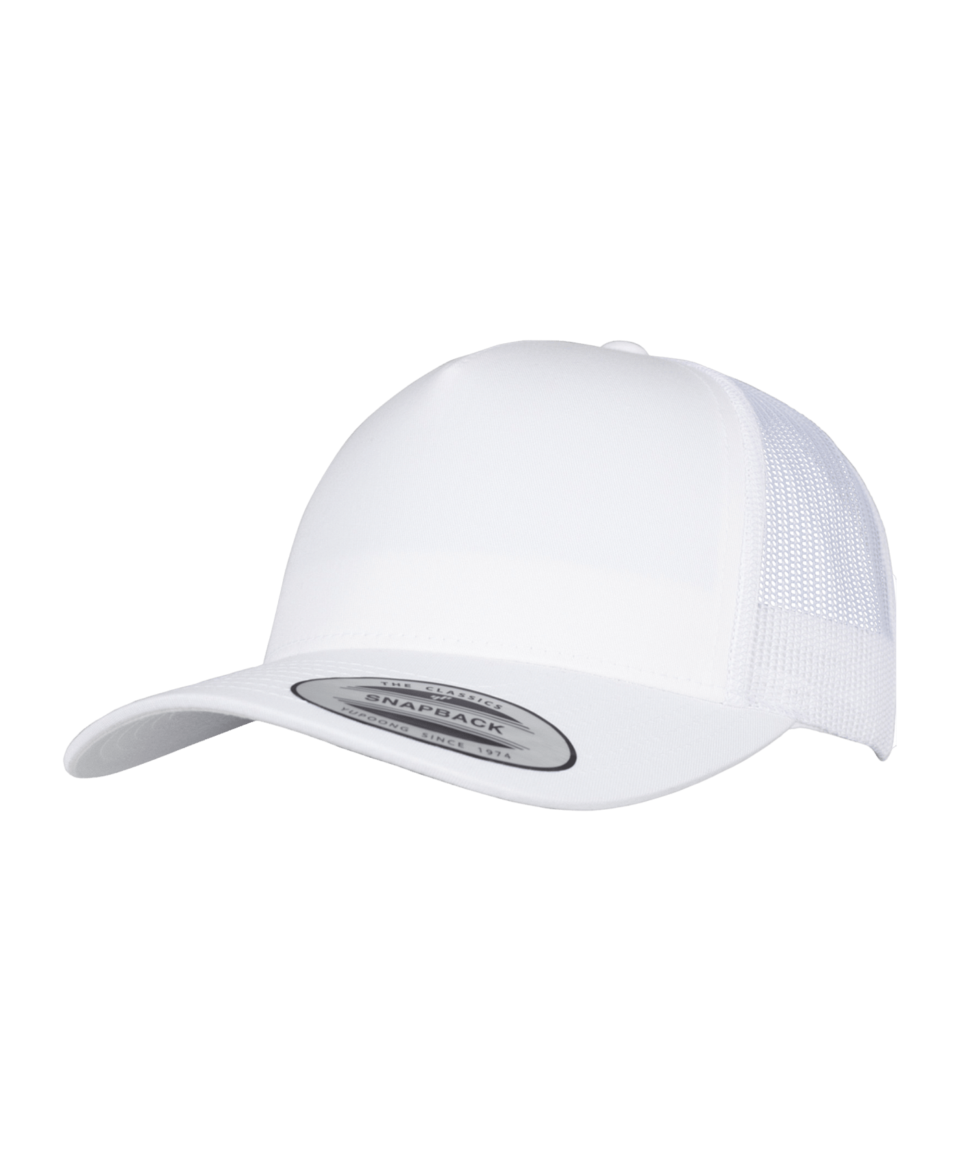 Merch Merch 5 Panel Retro Trucker Cap Weiß - weiss