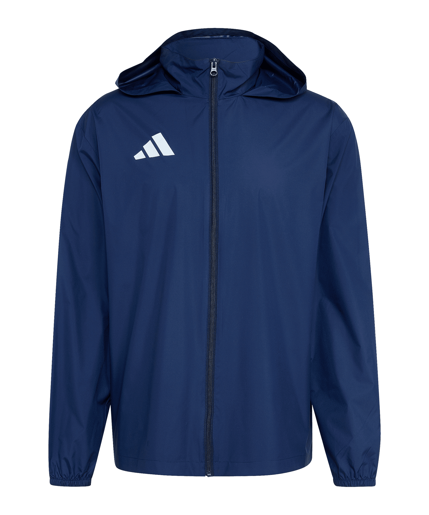 adidas Entrada 26 Regenjacke Dunkelblau - weiss