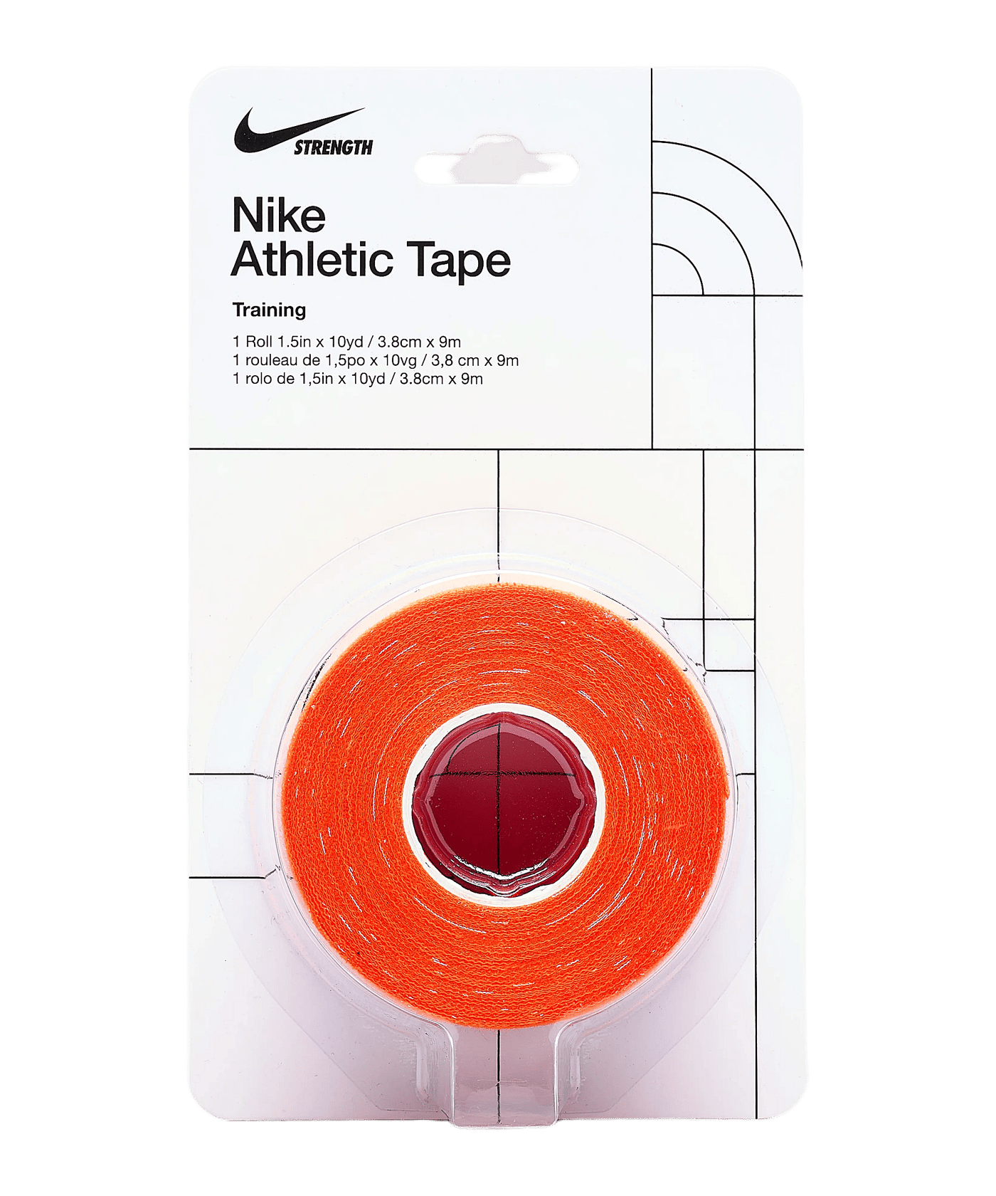 Nike Athletic Tape Orange Fsr30 - orange