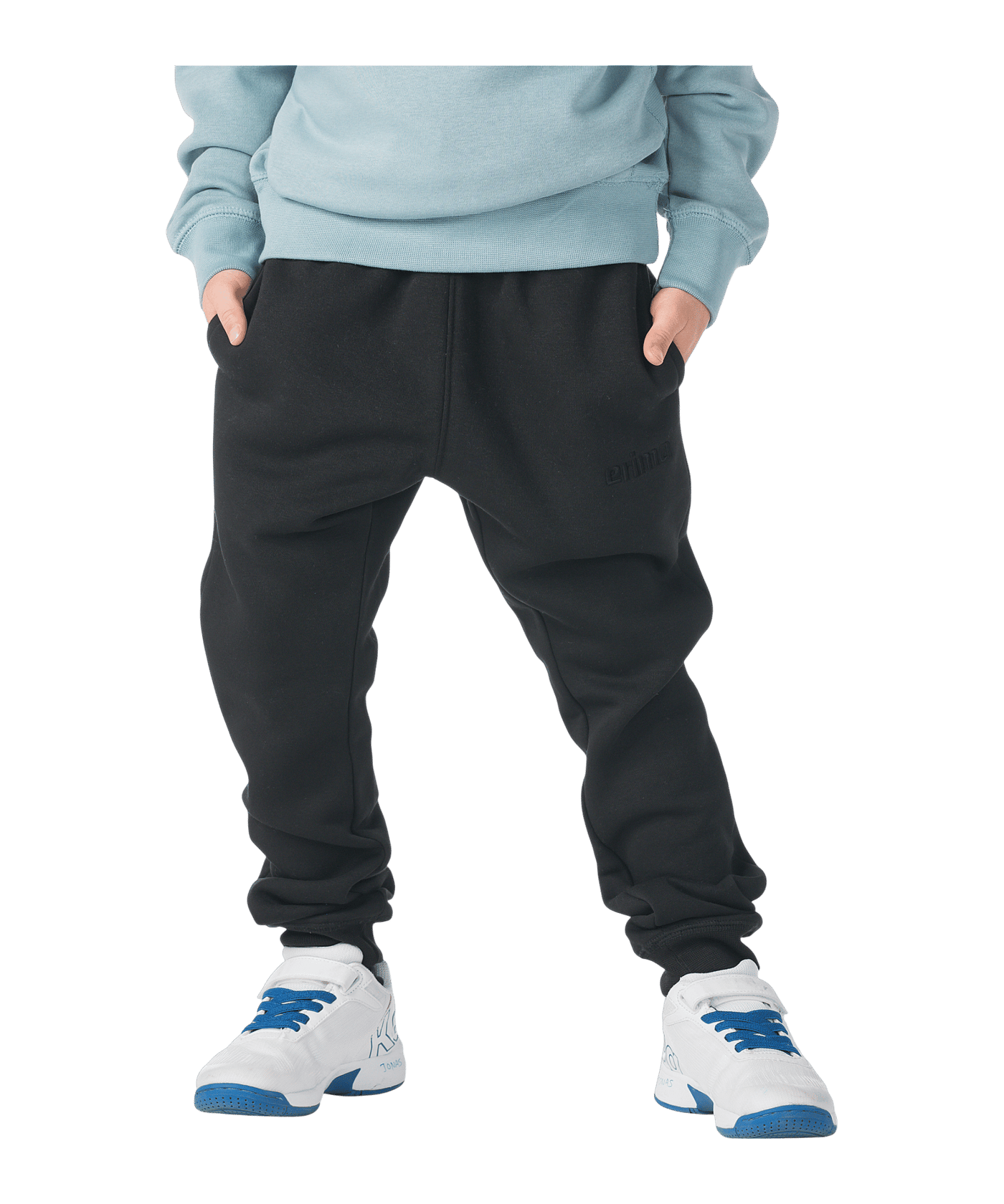 Erima TS Jogginghose Kids Schwarz - schwarz