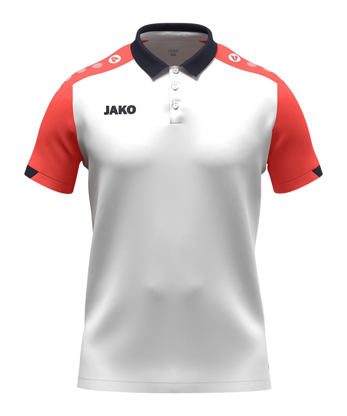 JAKO Dynamic Polo Weiß F026 - weiss