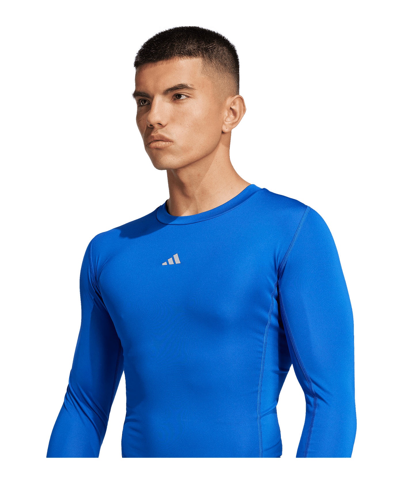 adidas Techfit Underwear Mock Blau - blau