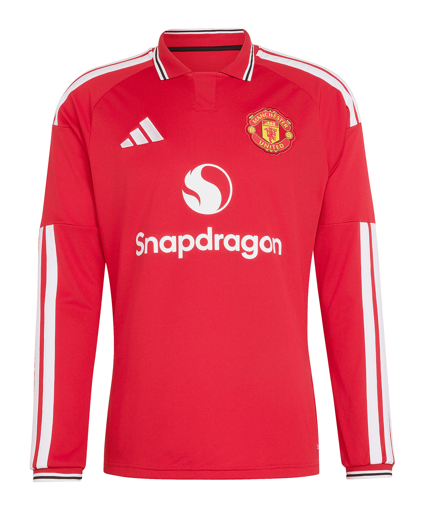 adidas Manchester United Authentic Trikot Langarm Home 2026/2027 Rot - rot