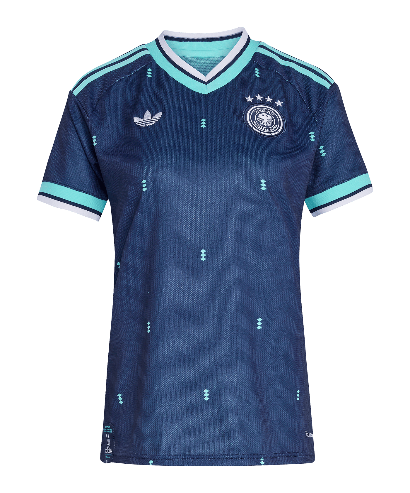 adidas DFB Deutschland Trikot Away WM 2026 Damen Blau - blau