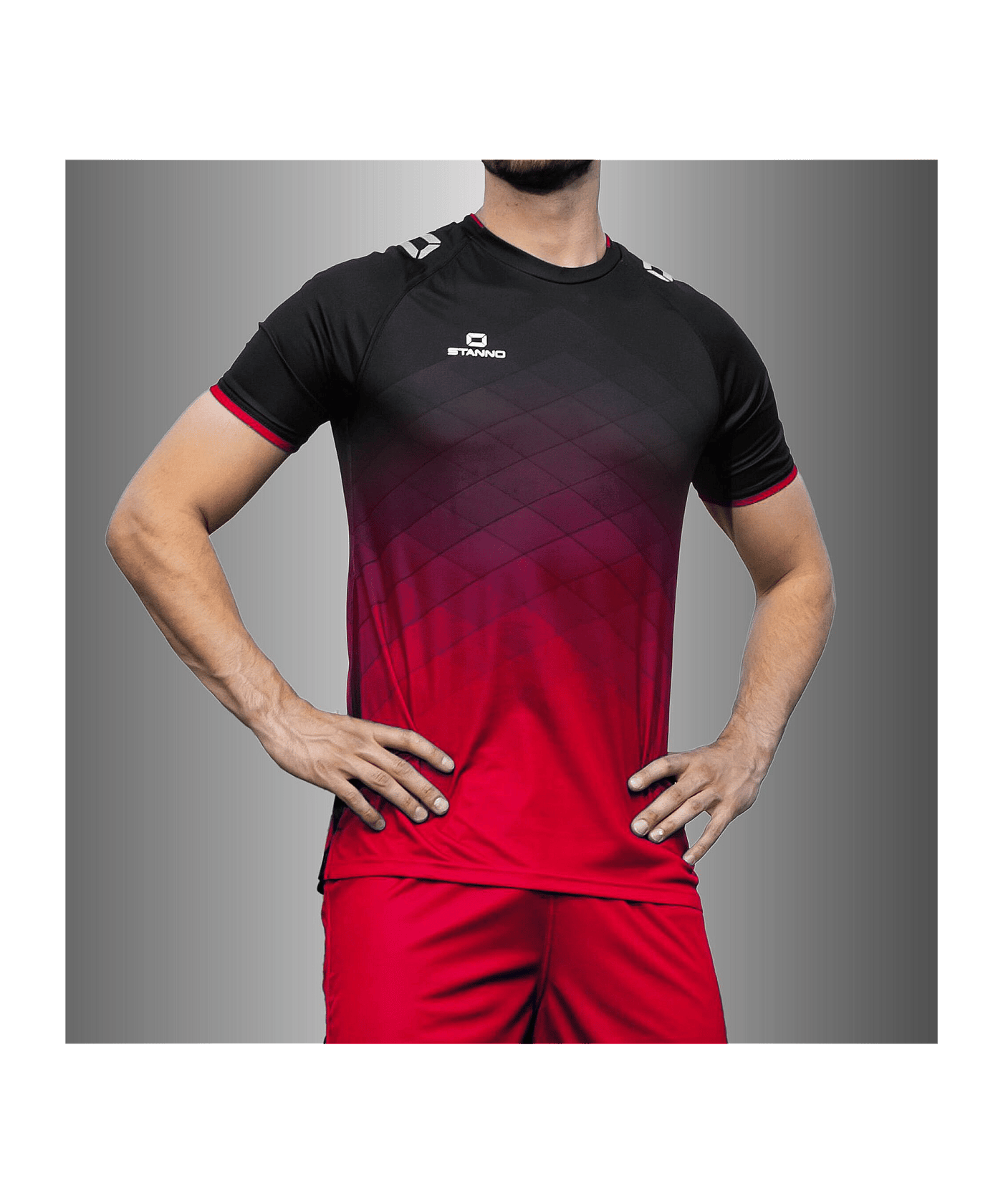 Stanno Altius Trikot Schwarz - schwarz