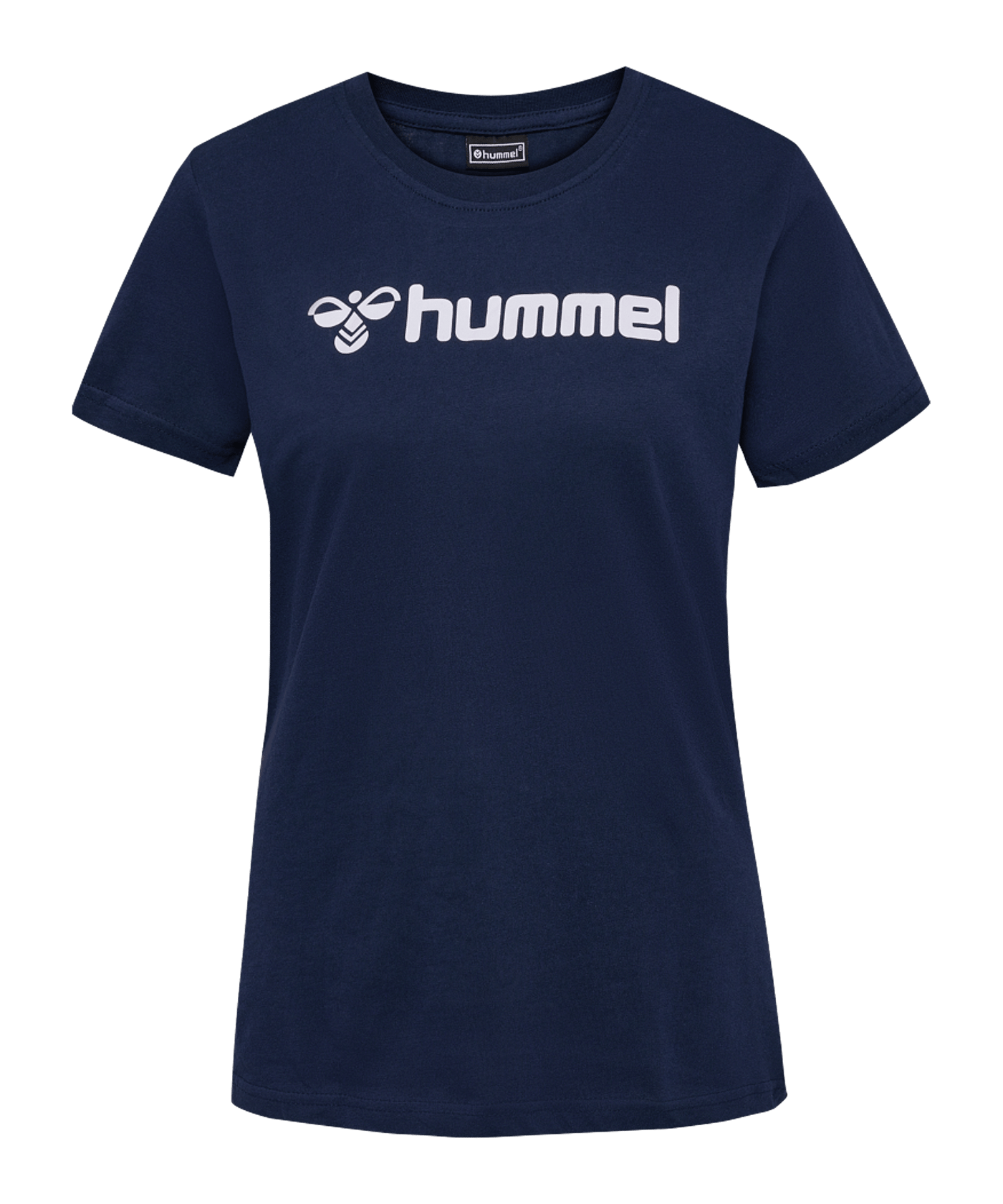Hummel Mover Cotton T-Shirt Damen Blau F7026 - blau