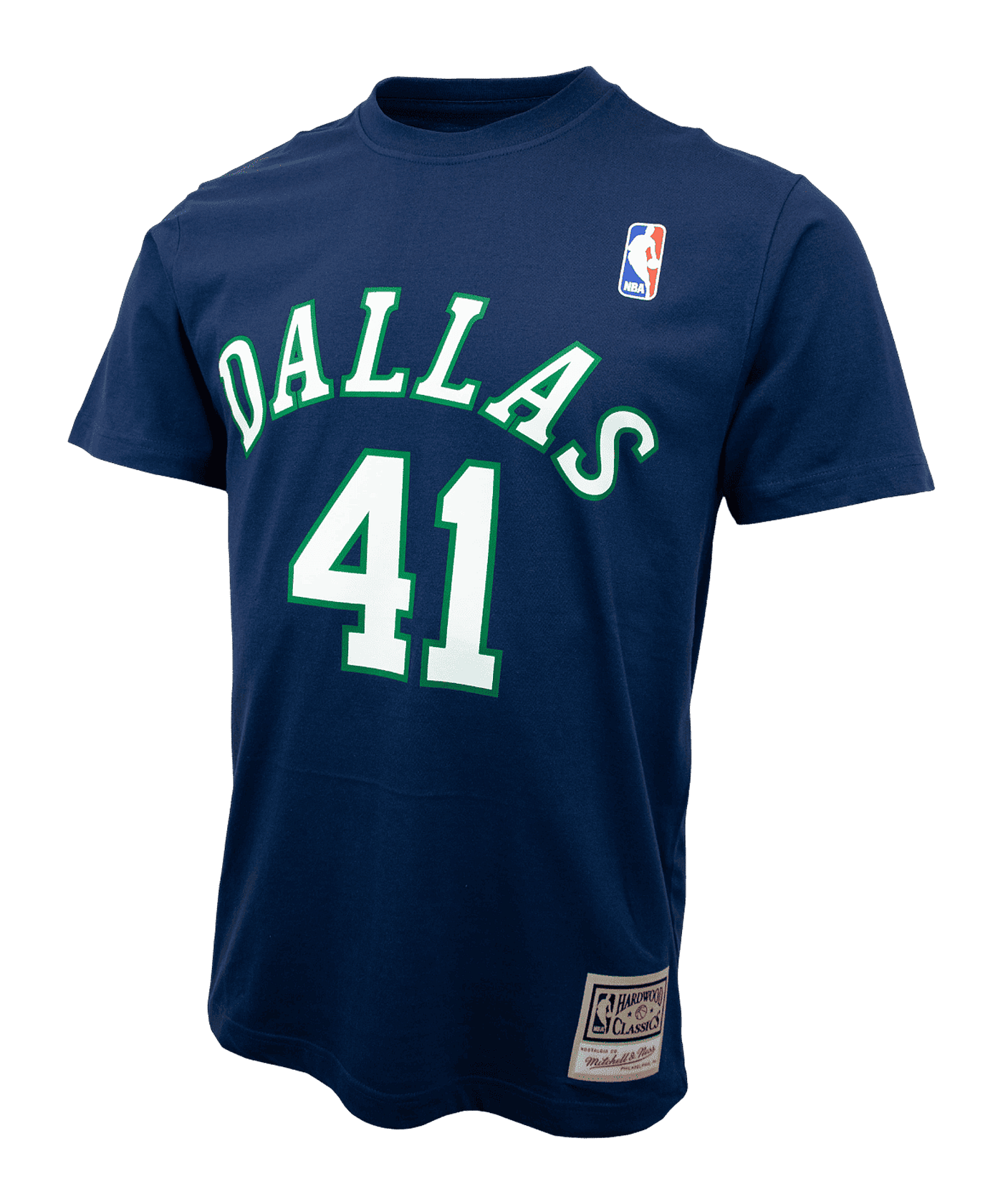 Mitchell and Ness NBA Dallas Mavericks Nowitzki T-Shirt Blau - blau
