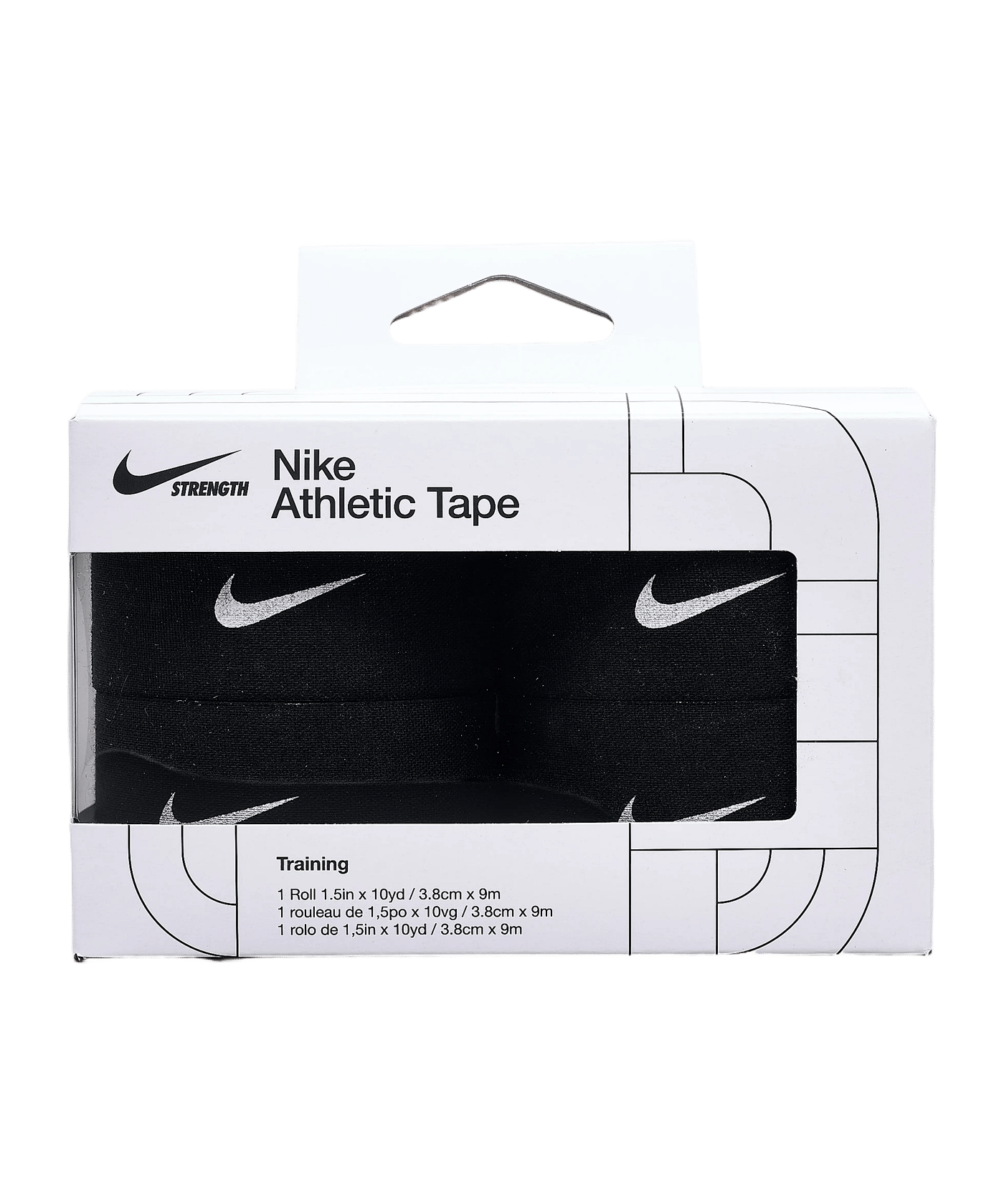 Nike Athletic 4er Pack Tape Schwarz Fsr10 - schwarz