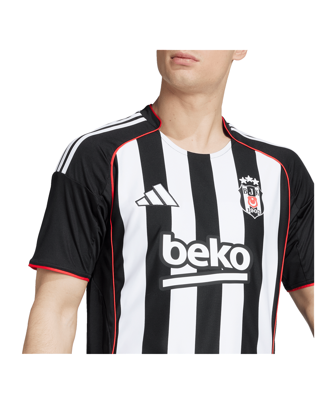 adidas Besiktas Istanbul Trikot Away 2025/2026 Schwarz - schwarz