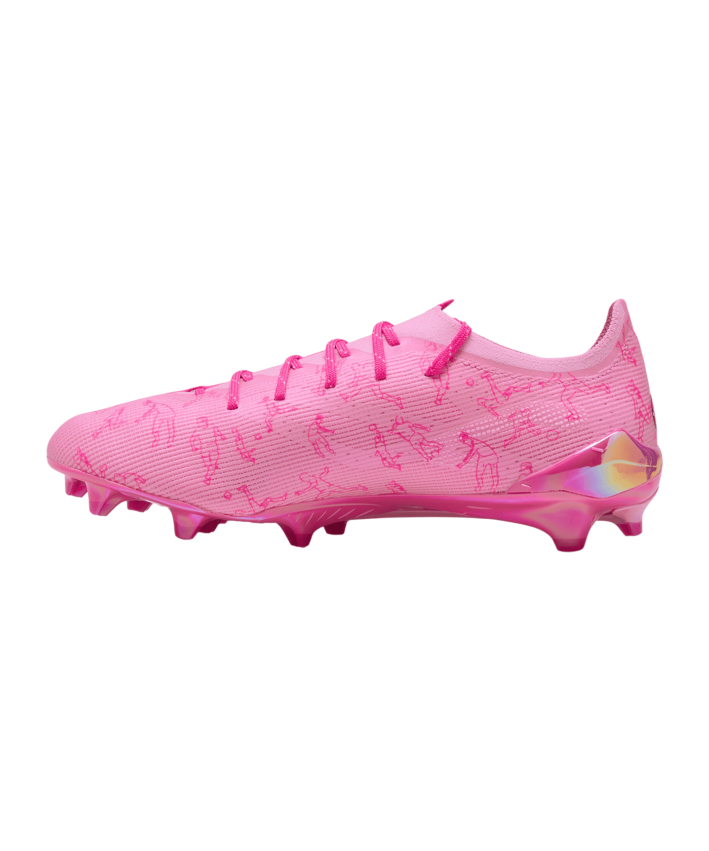 PUMA ULTRA 5 Ultimate X Kidsuper FG Rosa F01 - rosa