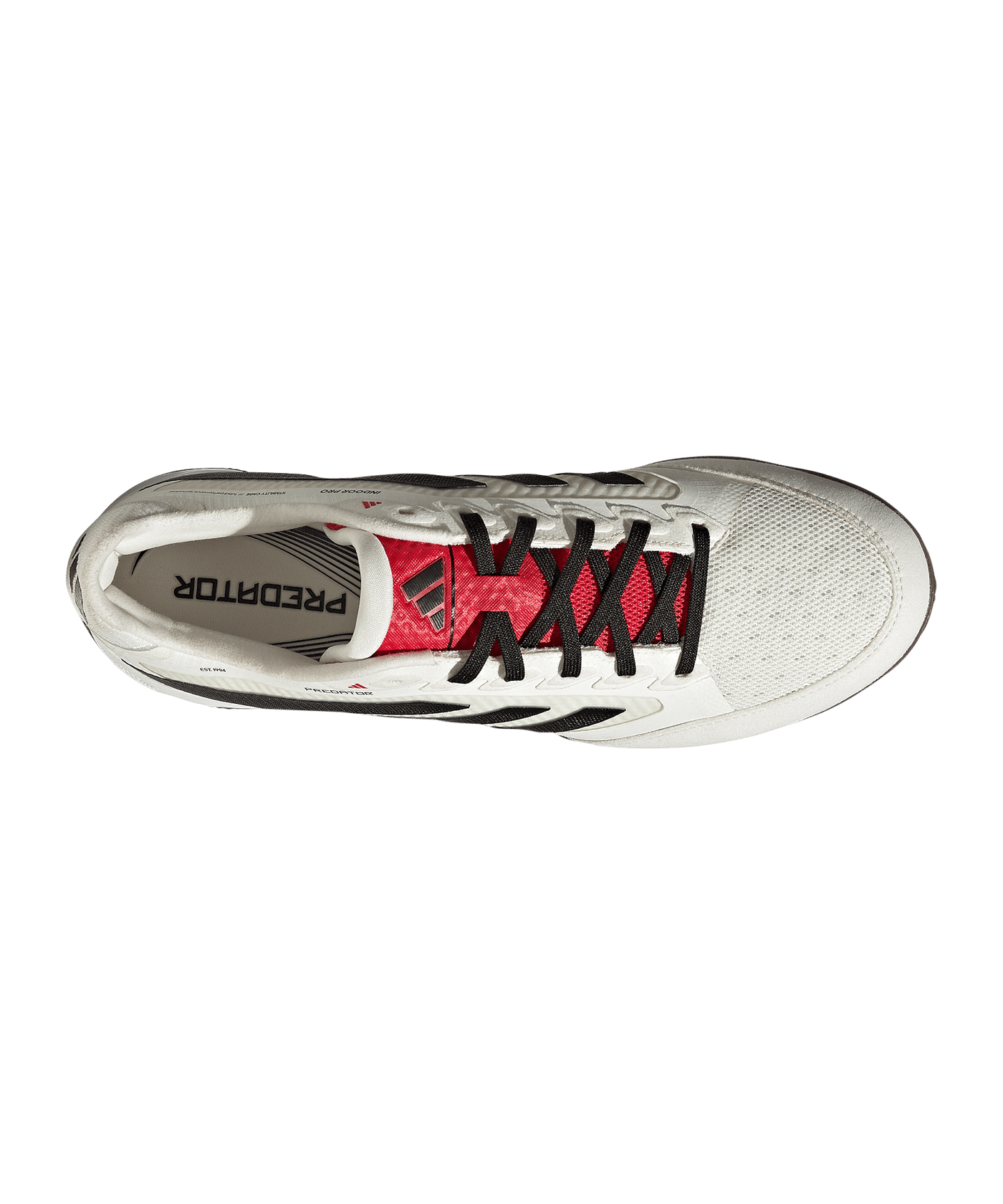 adidas Predator Pro IN Champagne Weiss Schwarz - weiss