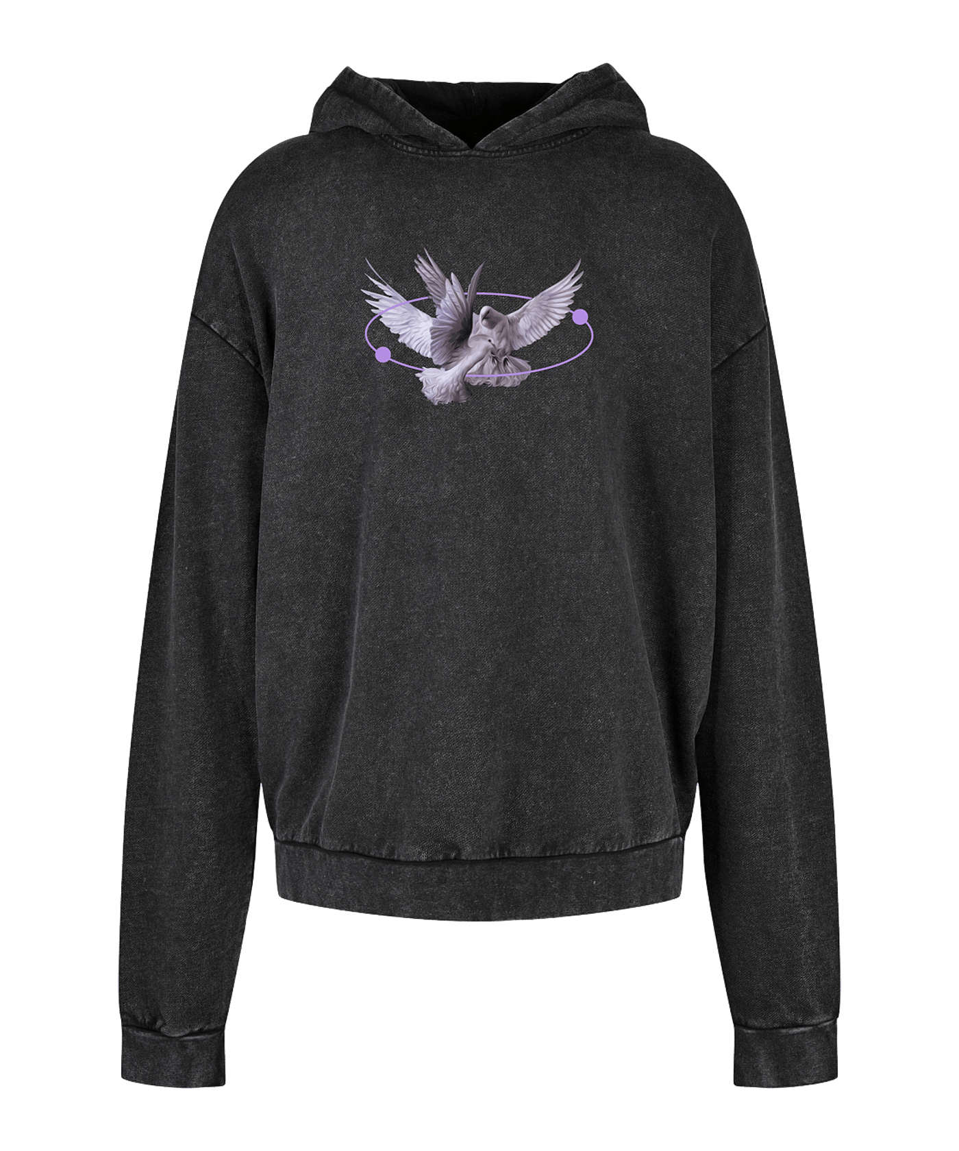 Mister Tee Viva la Liberte Oversized Hoody Schwarz - schwarz