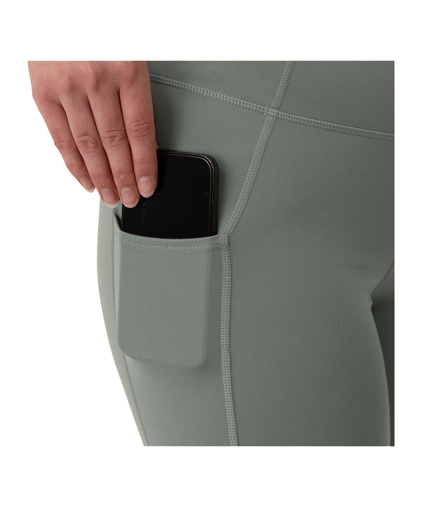 JAKO Power 3/4 Leggings Damen Grün F237 - gruen