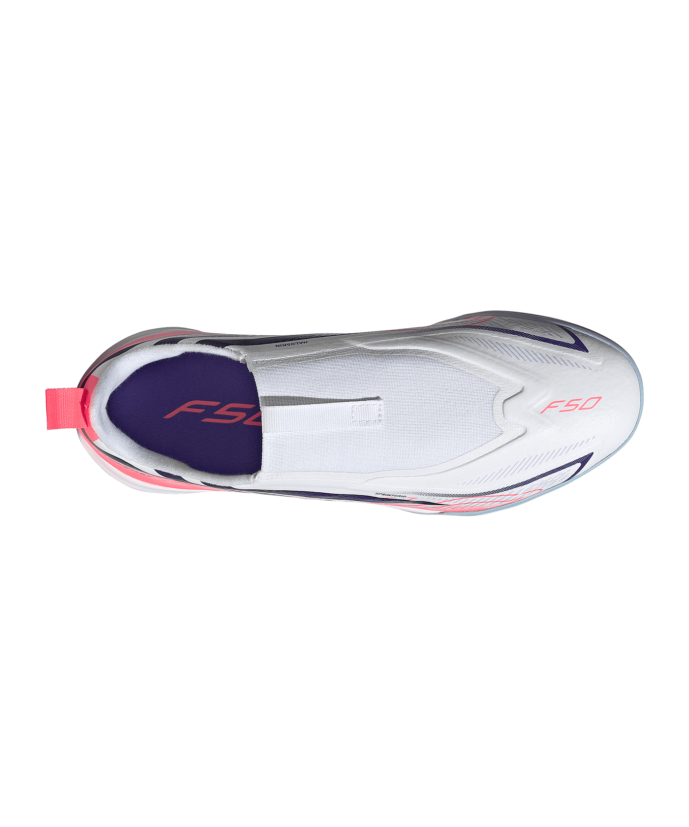 adidas F50 Hyperfast League LL IN Chaos vs Weiß - weiss