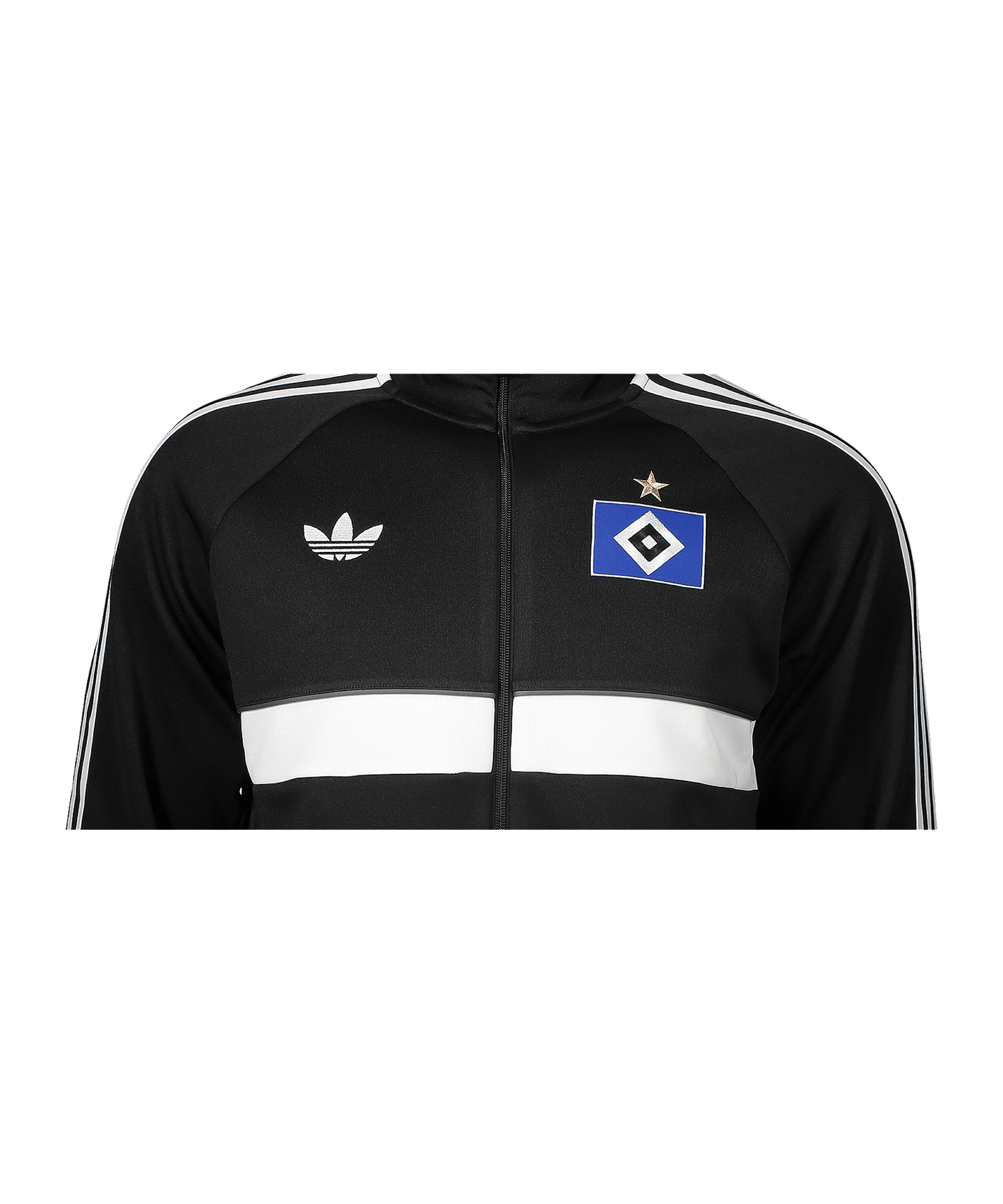 adidas Originals Hamburger SV Anthem Jacke Schwarz - schwarz
