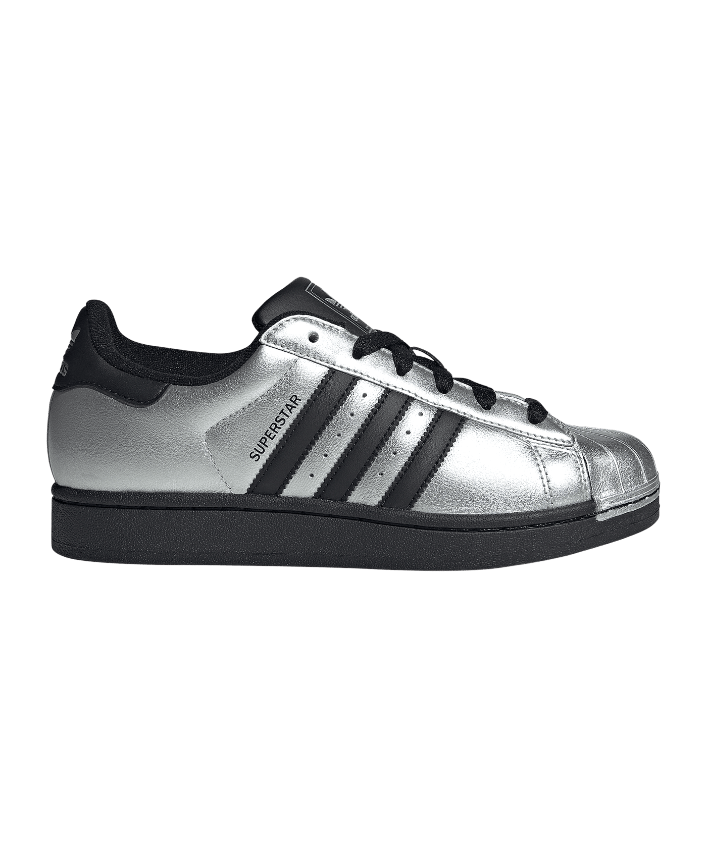 adidas Superstar II Damen Silber - silber