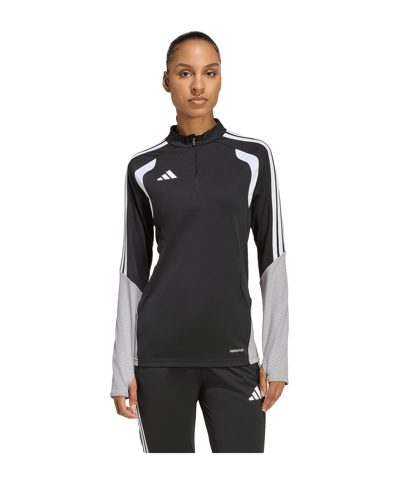 adidas Tiro 26 Training Sweatshirt Damen Schwarz - schwarz