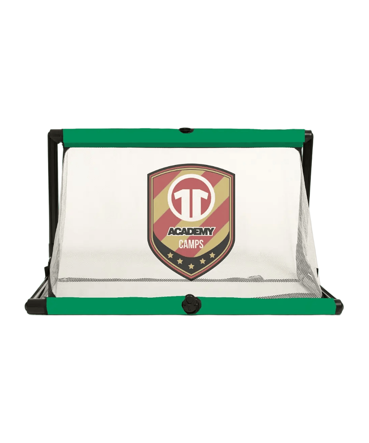 BAZOOKAGOAL PVC 150x90cm | 4 Tore inkl. Druck | white green Minitor Weiß - weiss