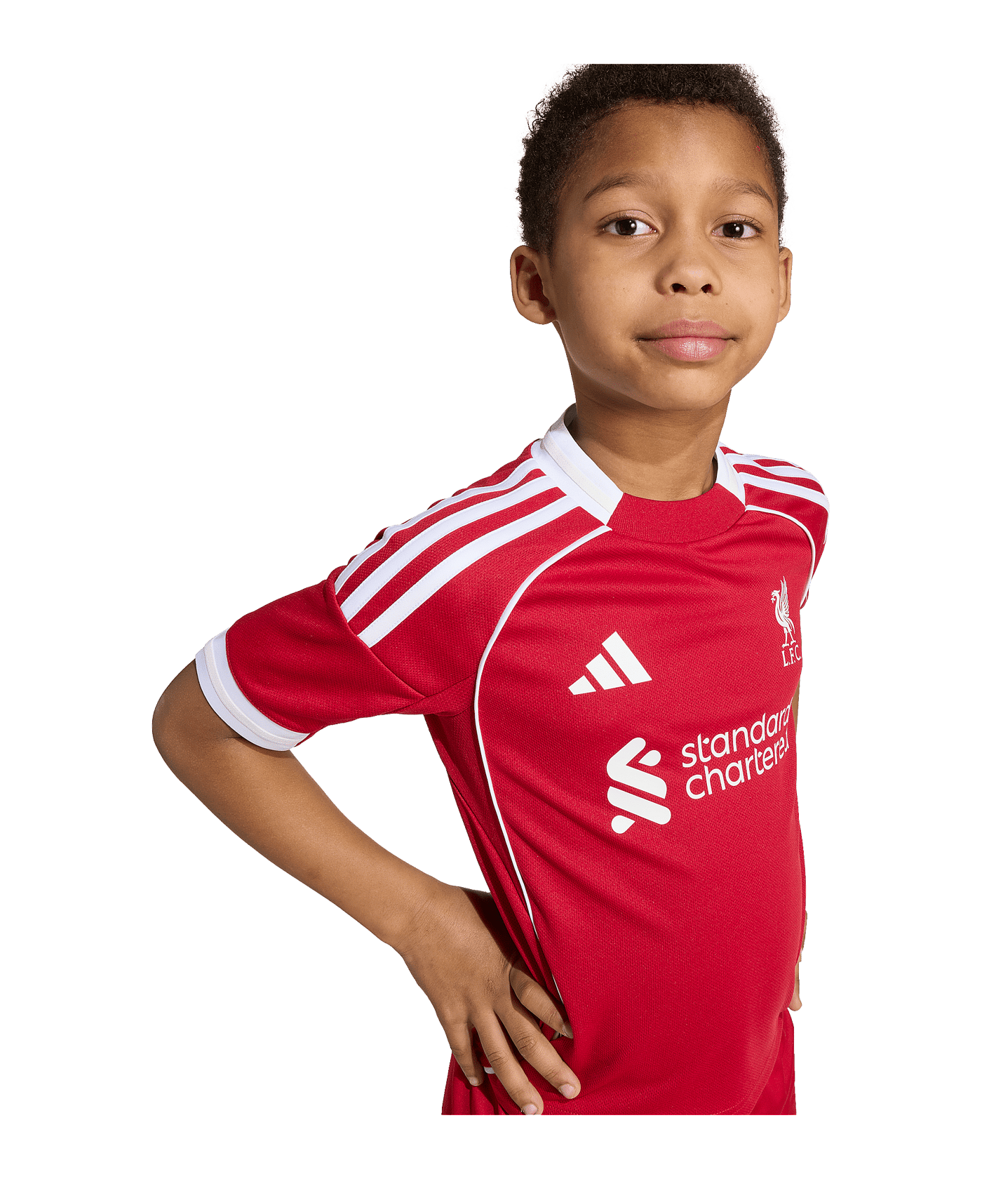 adidas FC Liverpool Trikot Set Home 2025/2026 Kids Rot - rot