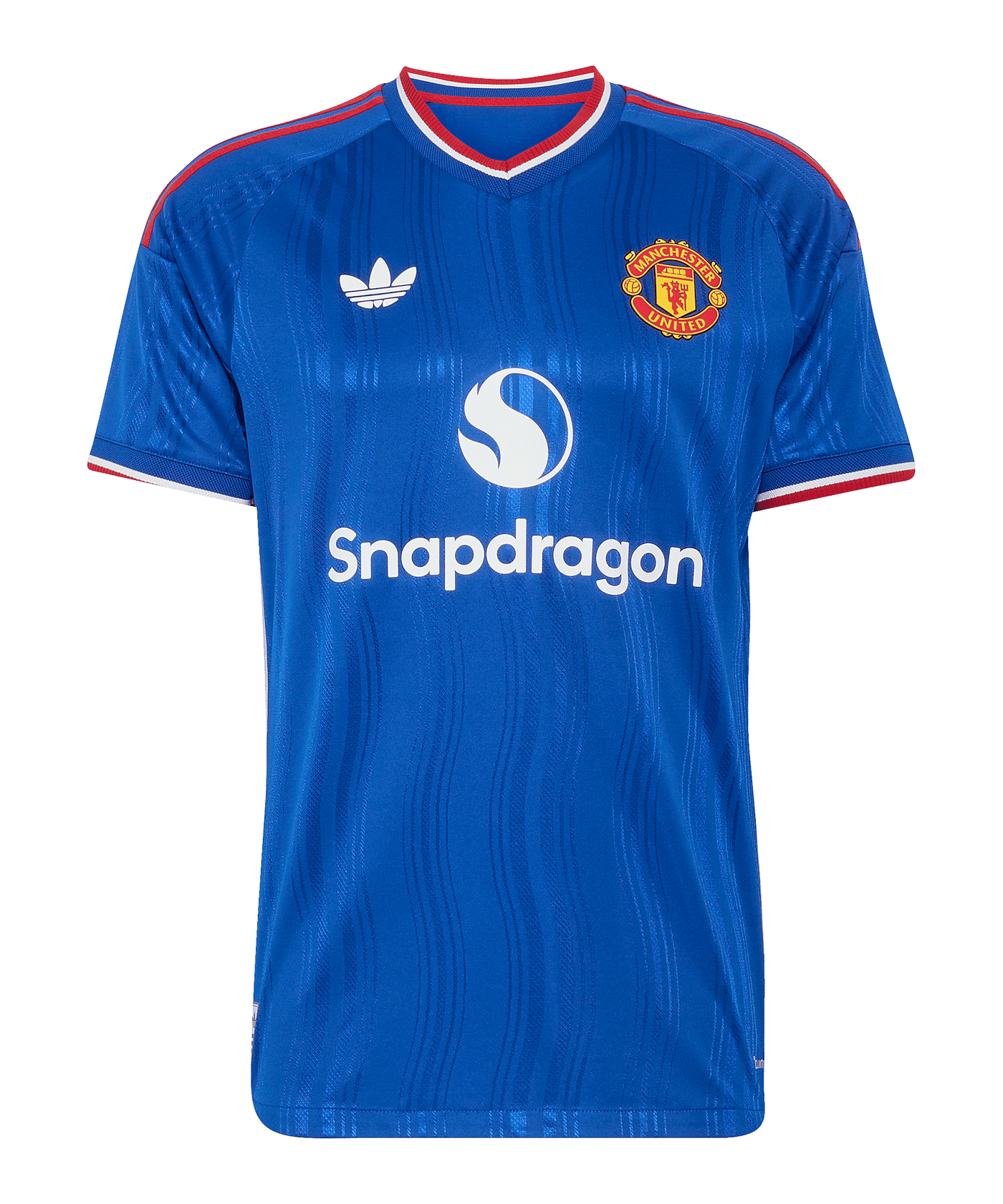 adidas Manchester United Authentic Trikot Away 2026/2027 Blau - blau