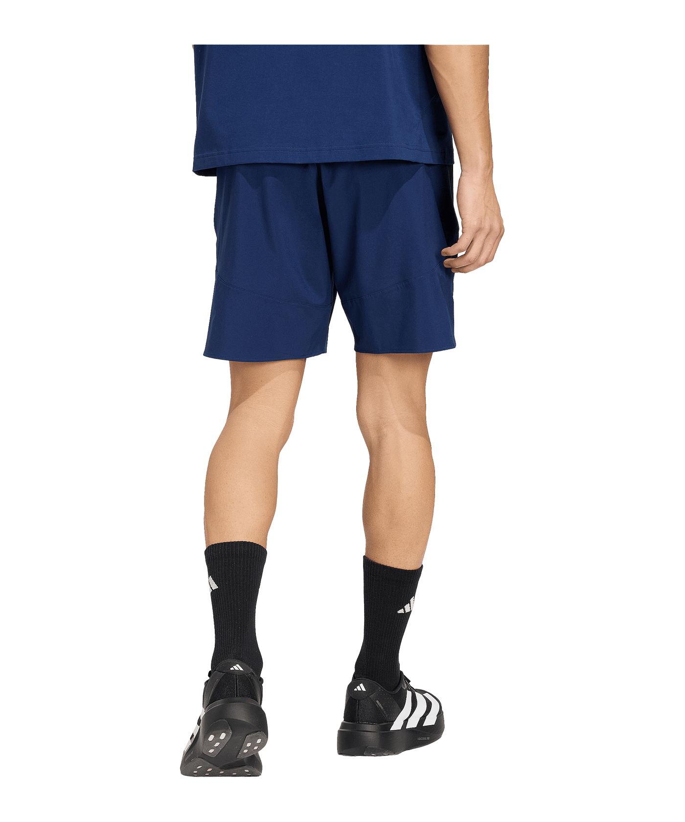 adidas Tiro Travel Woven Short Dunkelblau - schwarz