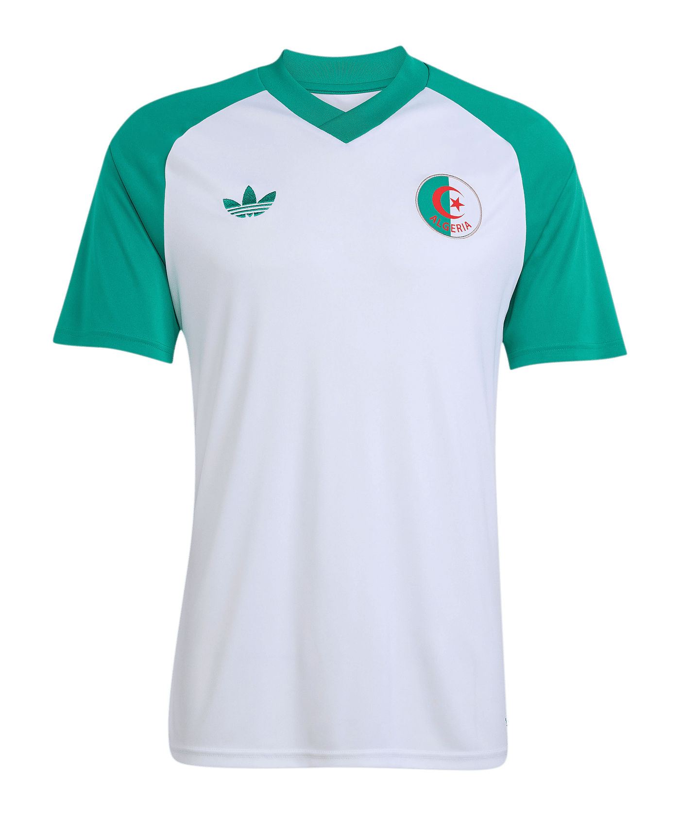 adidas FAF Algerien Trikot Home WM 2026 Weiß - weiss