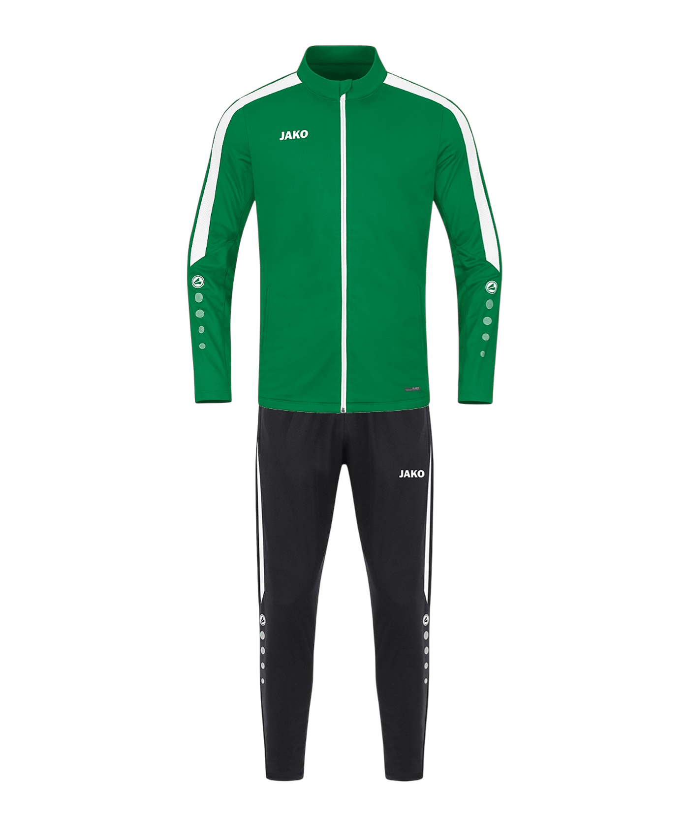 JAKO One Power Trainingsanzug Kids Grün F200 - gruen
